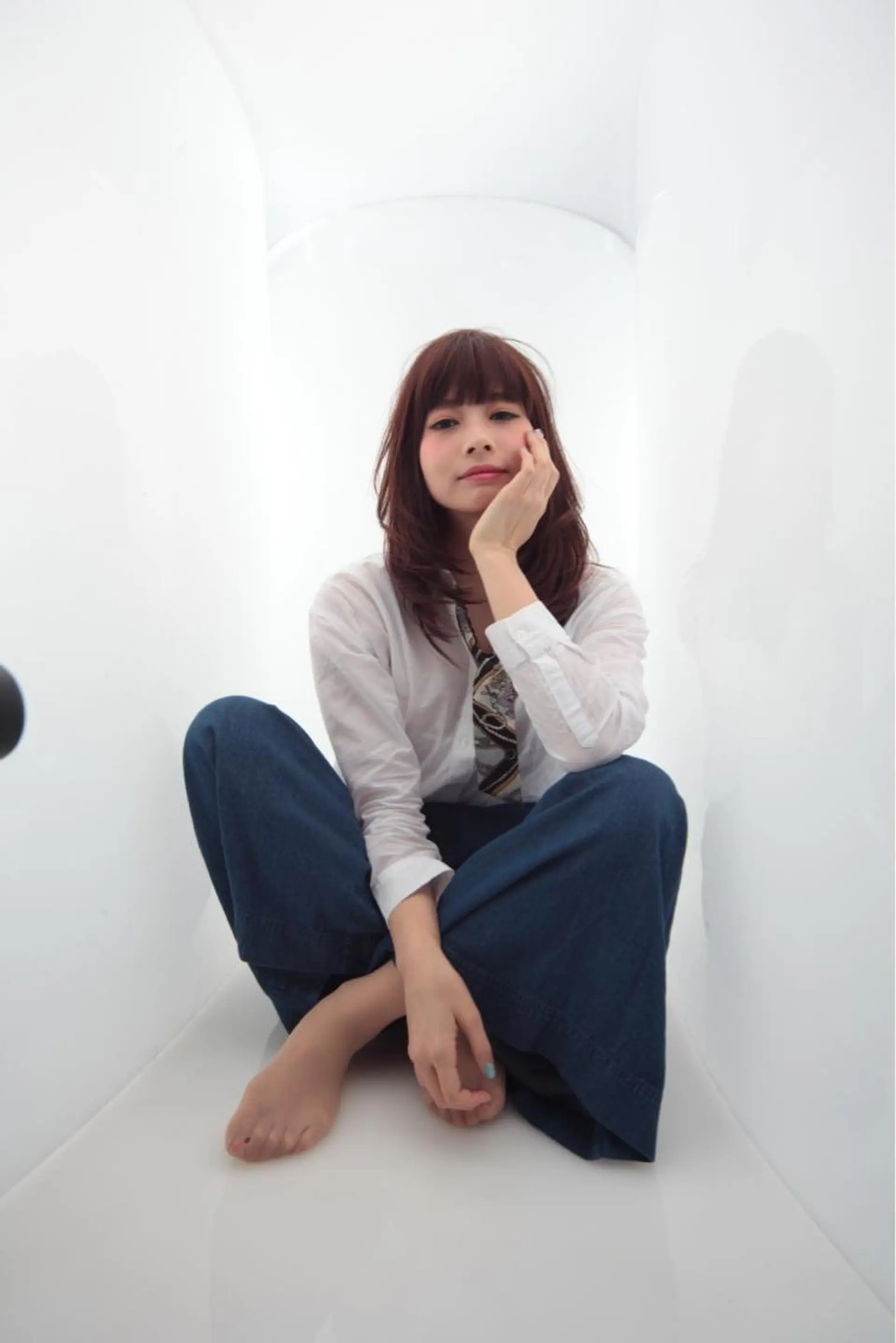 ロング ta tsuのヘアスタイル