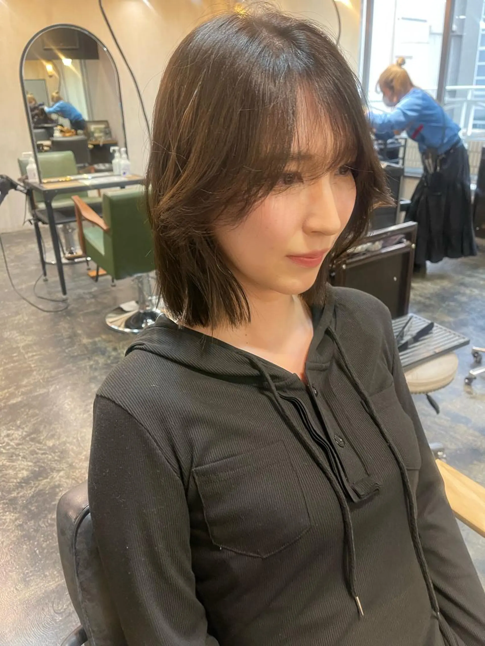 ショート ヘアカラー トリートメント 韓国 / 中国ヘア 🦋Noniのヘアスタイル