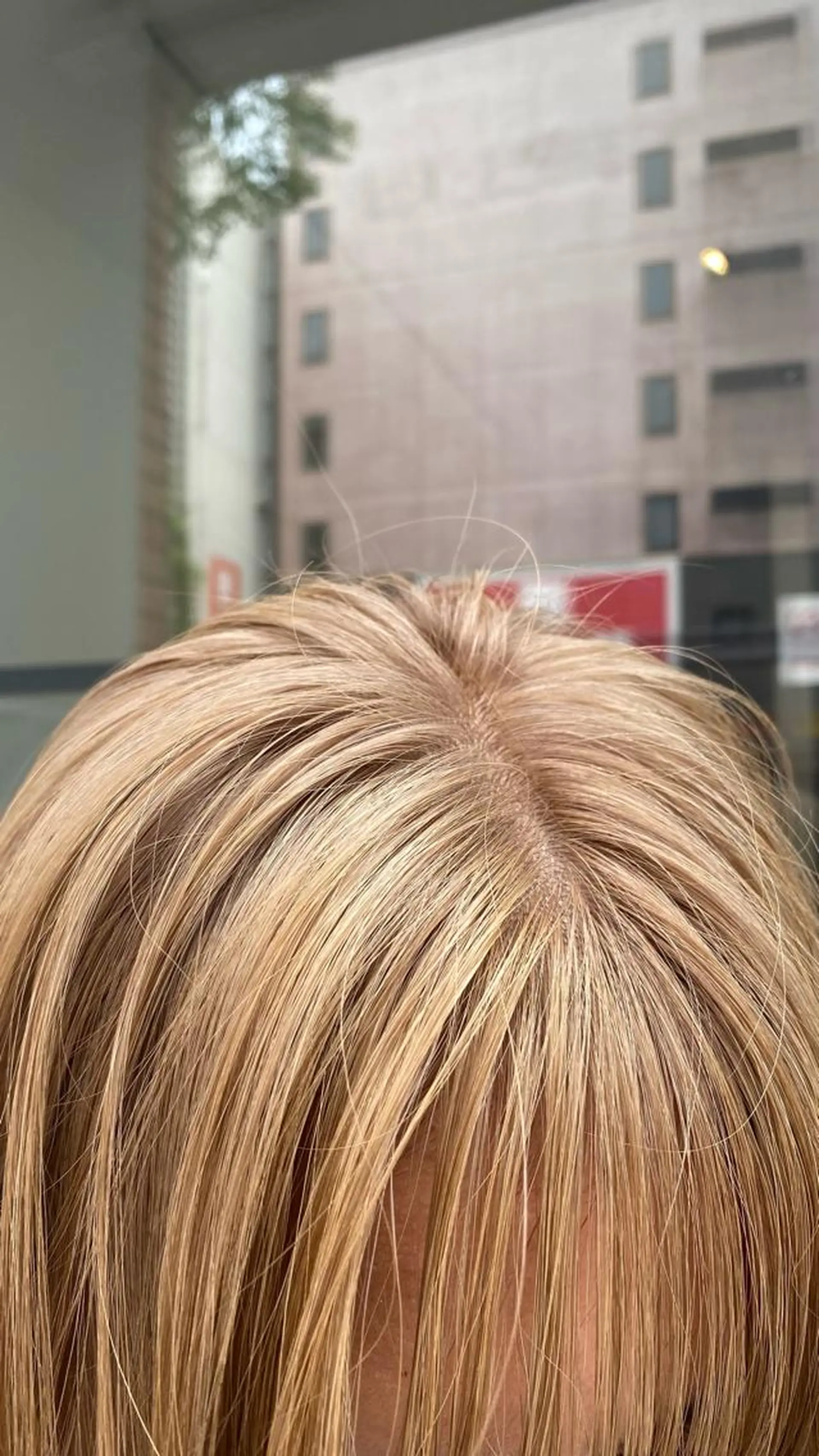 ミディアム カラー ベージュカラー ミルクティーベージュ ヘアカラー RURI韓国ボブ 🇰🇷タッセルボブのヘアスタイル