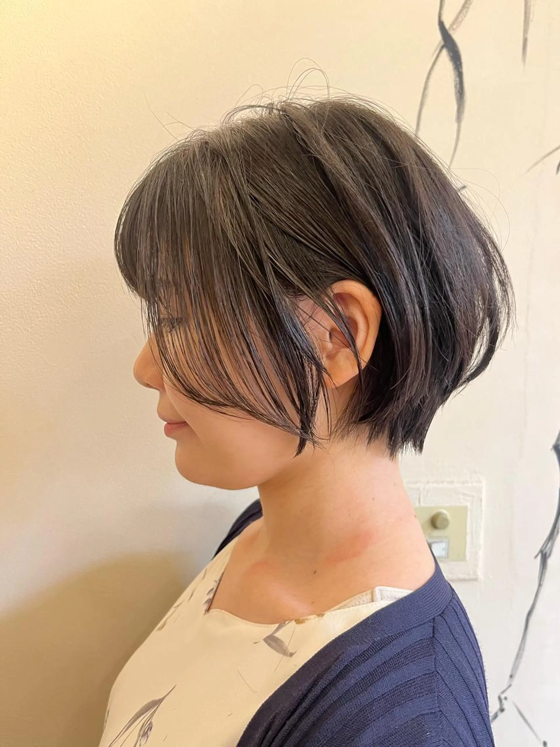 ショート 丸みショート ショートヘア 田畑 優希のヘアスタイル