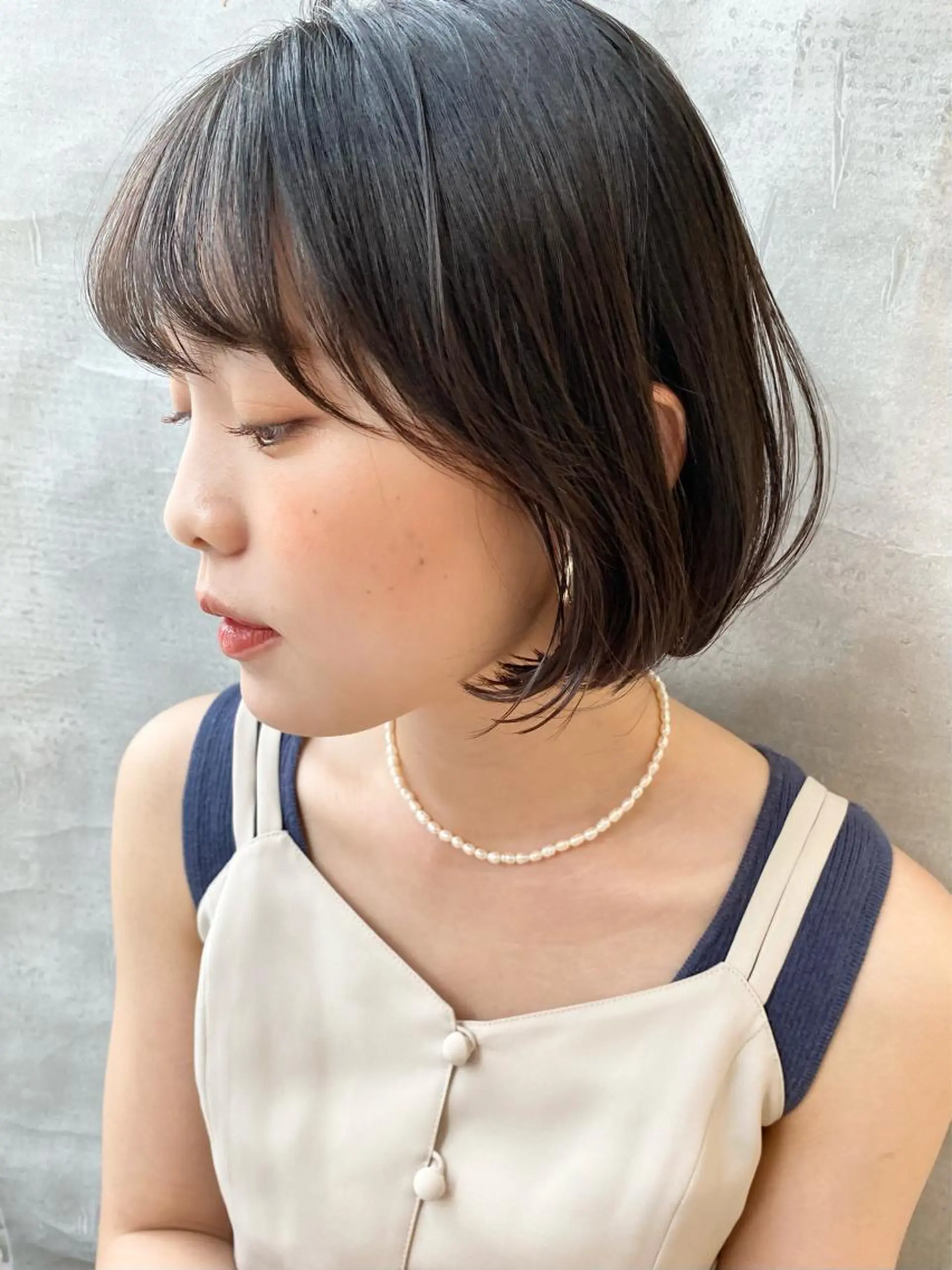 ショート カラー 西山梨々/ボブ/ ショート/レイヤーのヘアスタイル