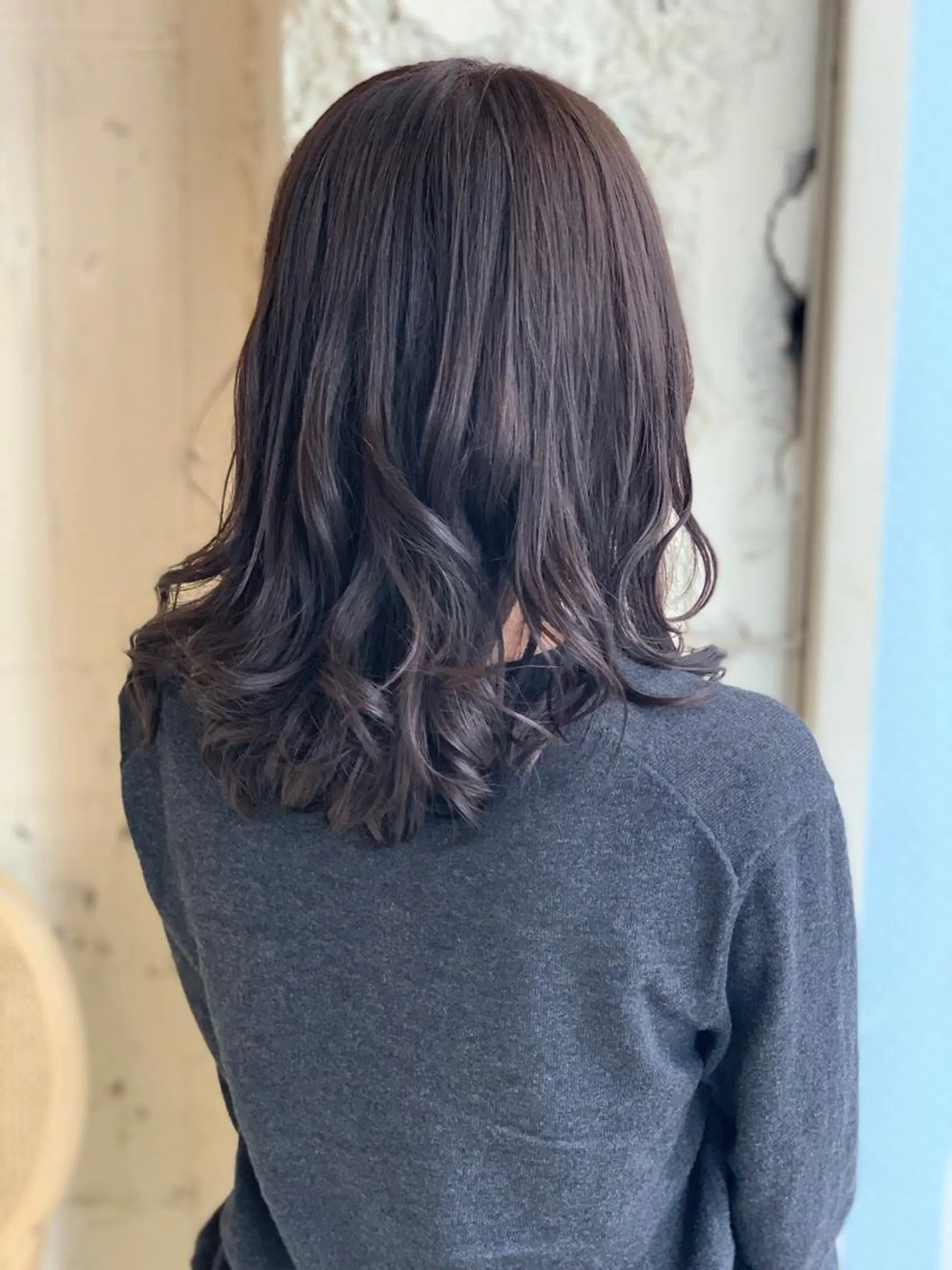 ミディアム 奥野 貴哉のヘアスタイル