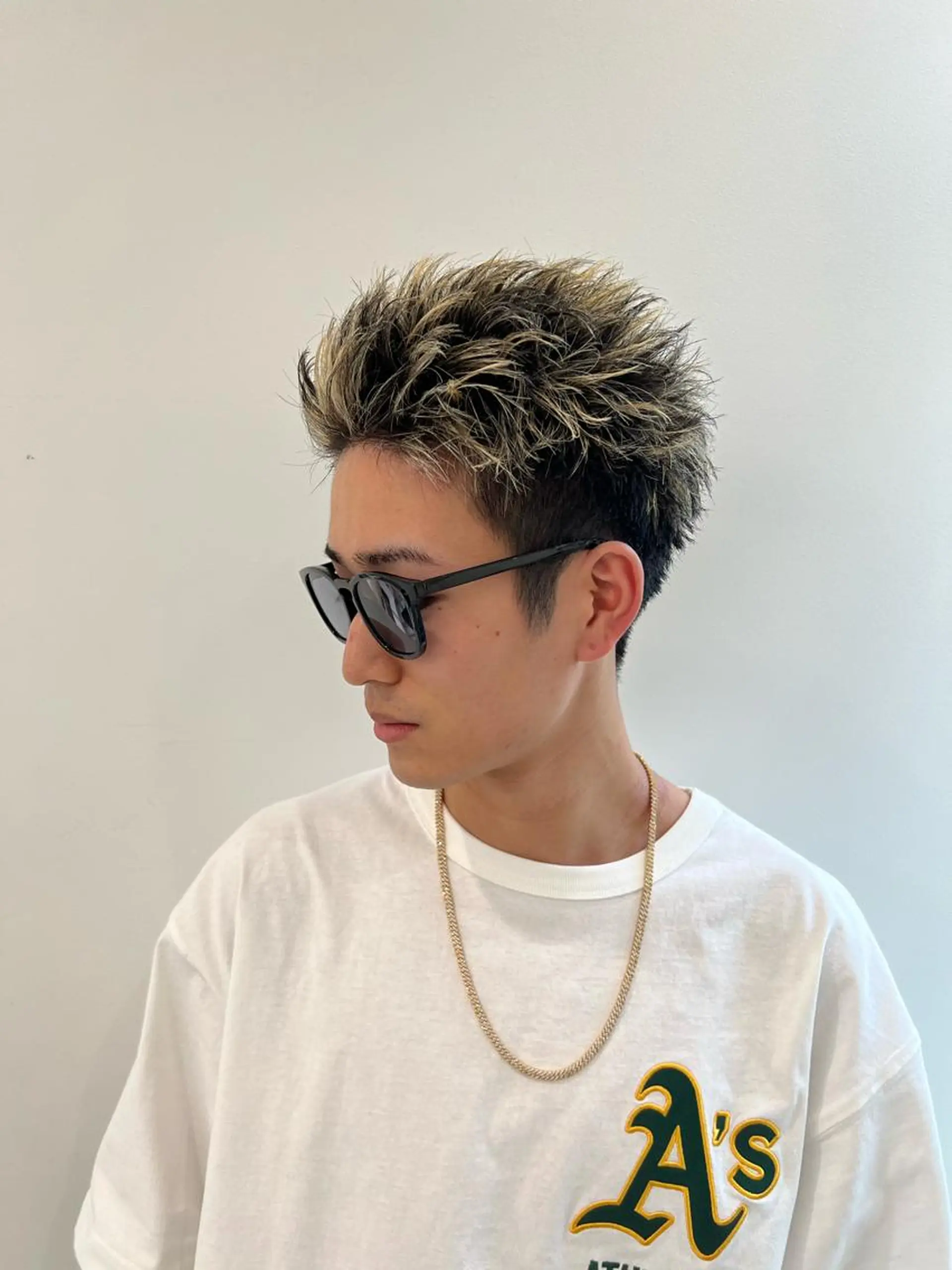 ショート メンズ スパイキーショート ショートヘア カット 🔥メンズカット＋パ ーマ🔥菊池一真のヘアスタイル