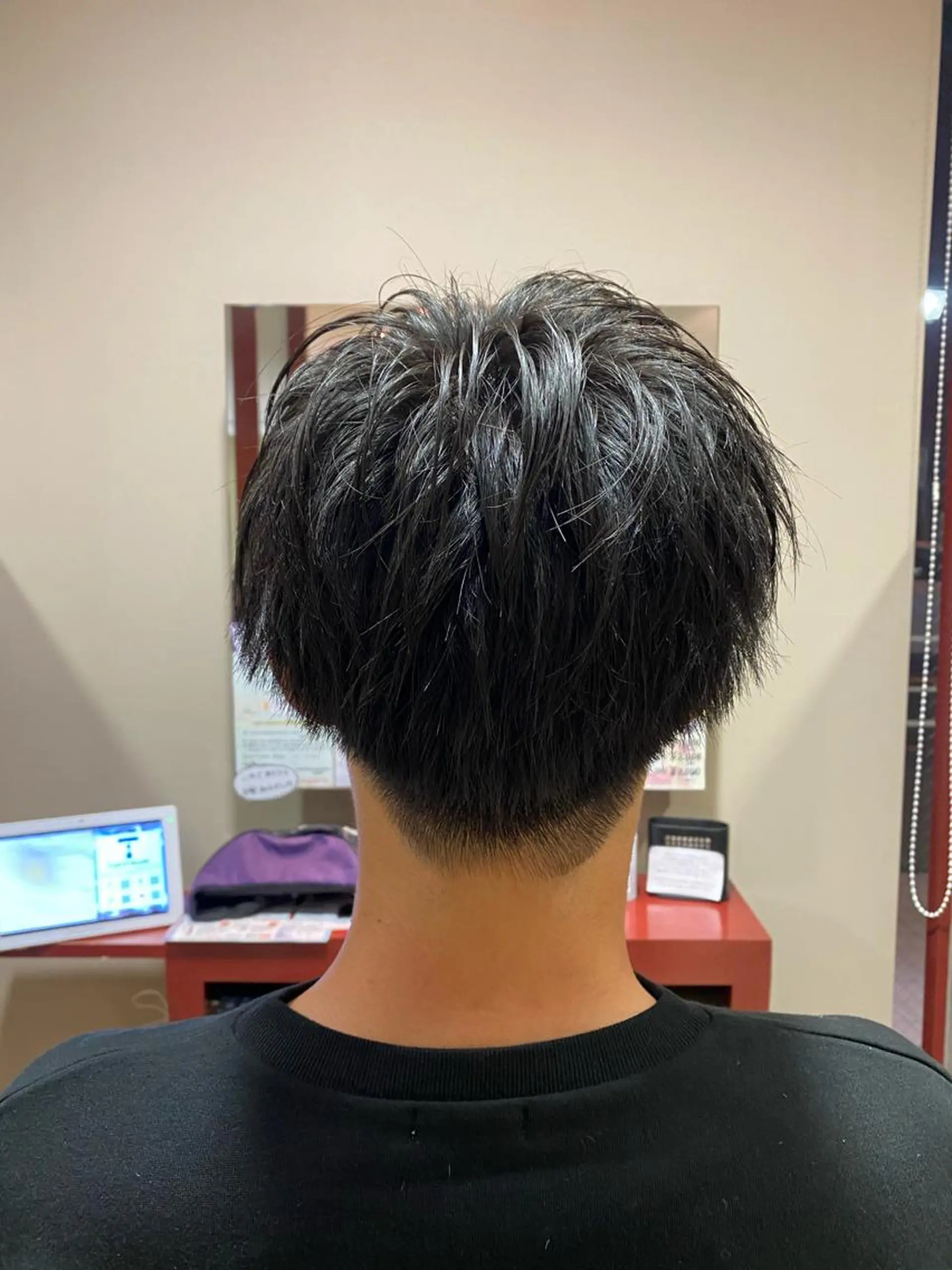 ショート メンズ 勝屋 有梨のヘアスタイル