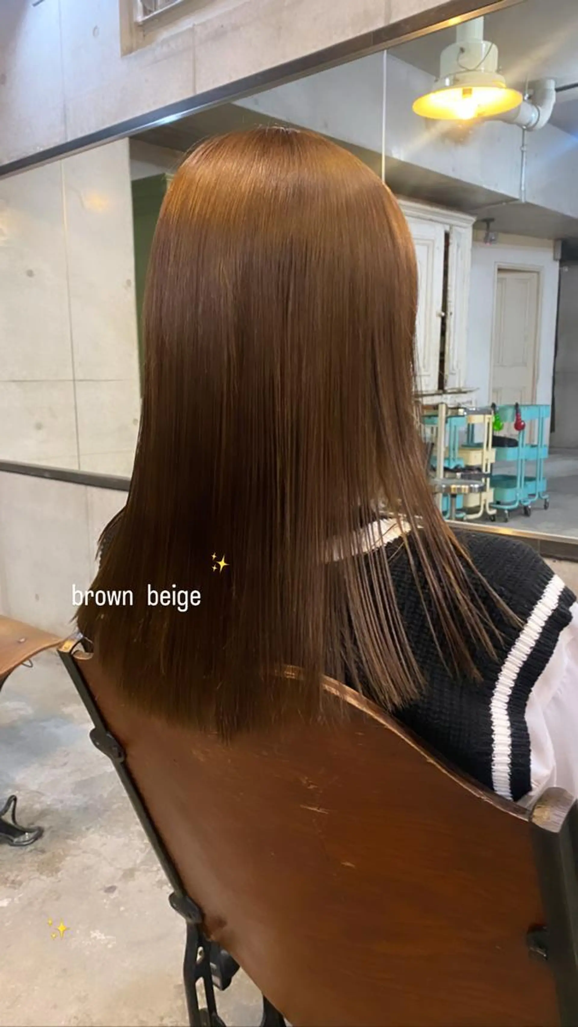 セミロング カラー 心斎橋美容室 Junのヘアスタイル