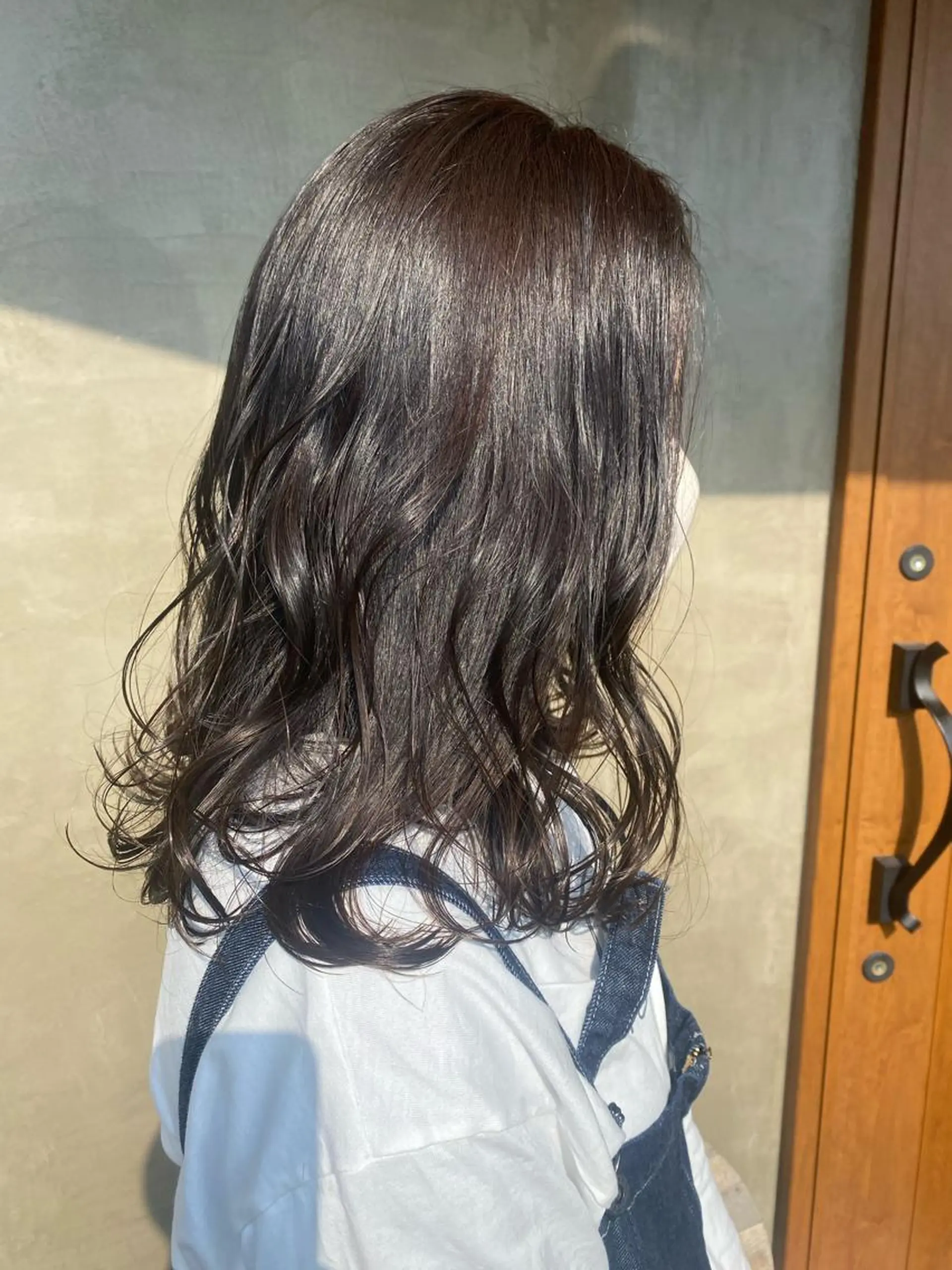 ミディアム カラー 透明感カラー オリーブカラー 柔らかカラー🥛 mayucoのヘアスタイル