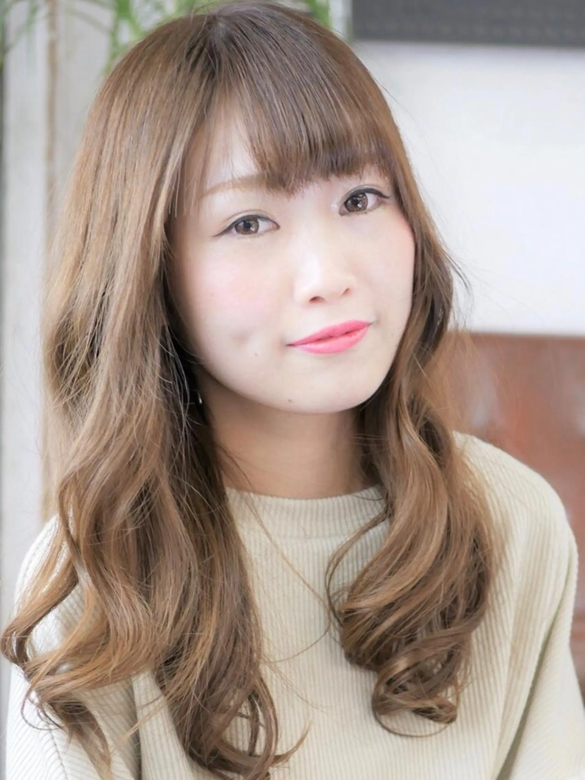 セミロング カラー カット ヘアカラー hatena所属・末吉 慶多のヘアスタイル