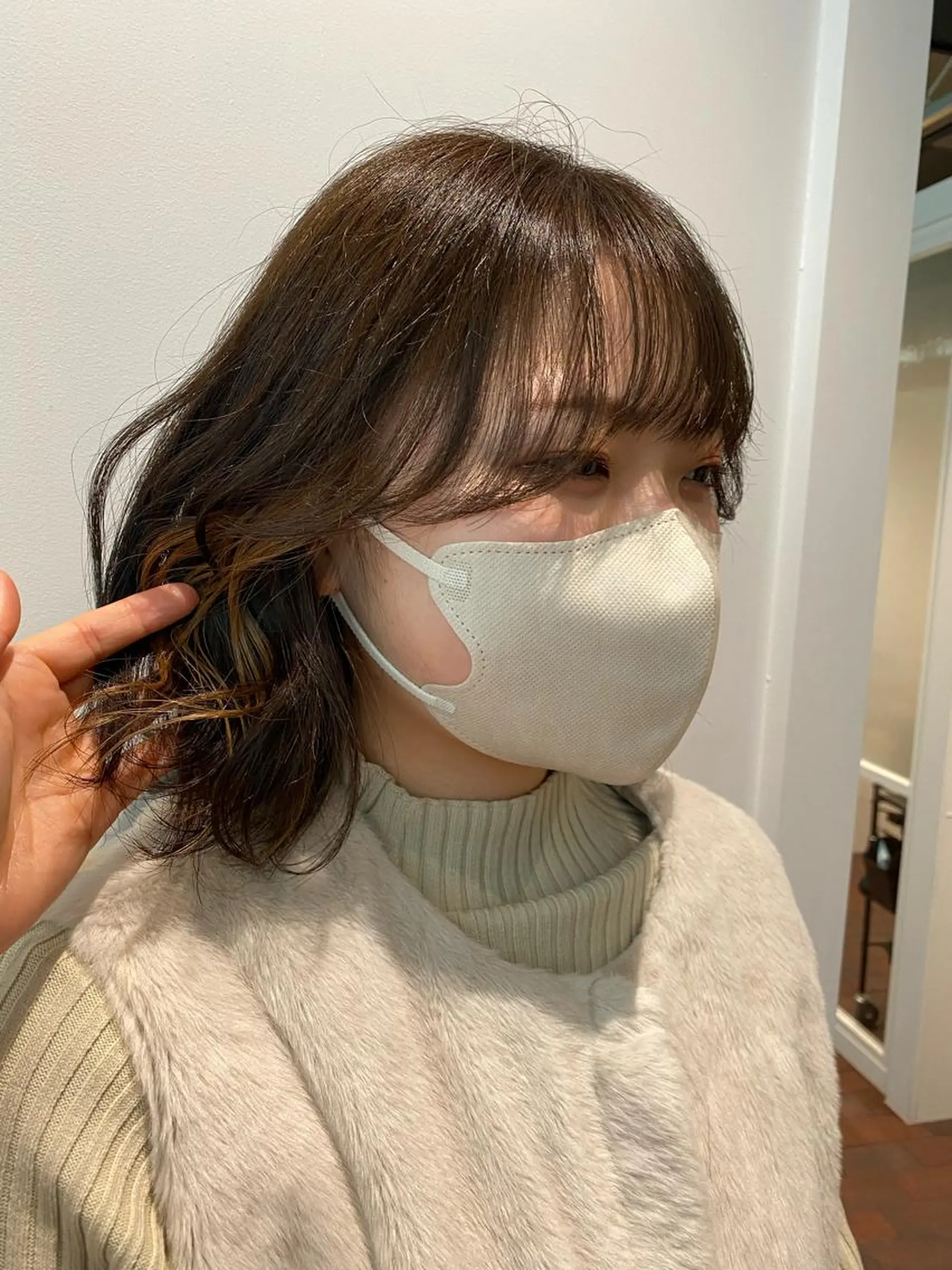 ミディアム カラー CURIO/南船場 /RIN💈🍎のヘアスタイル