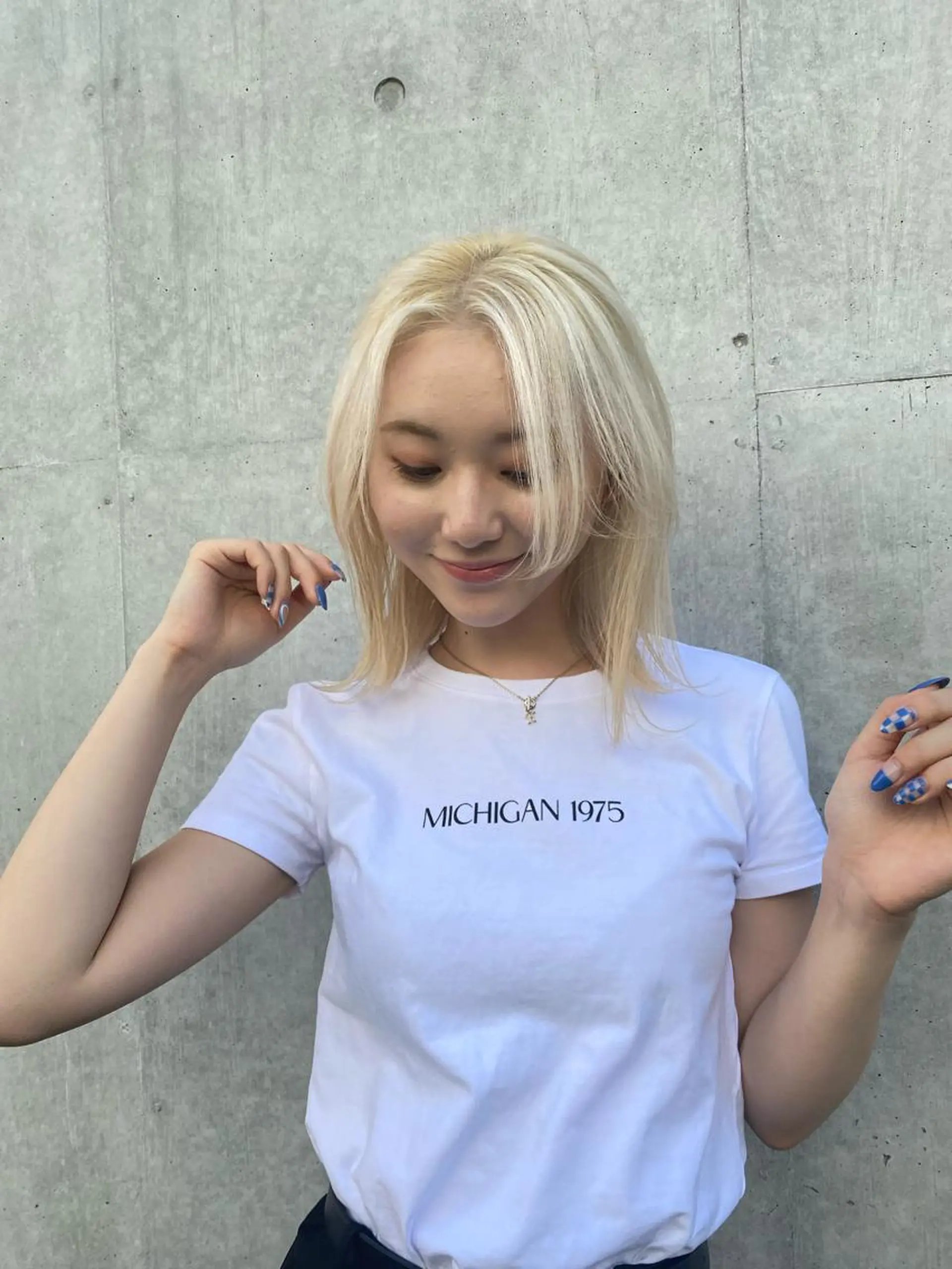 ミディアム カラー ヘアアレンジ ✨Riria✨ ブリーチなしカラーのヘアスタイル