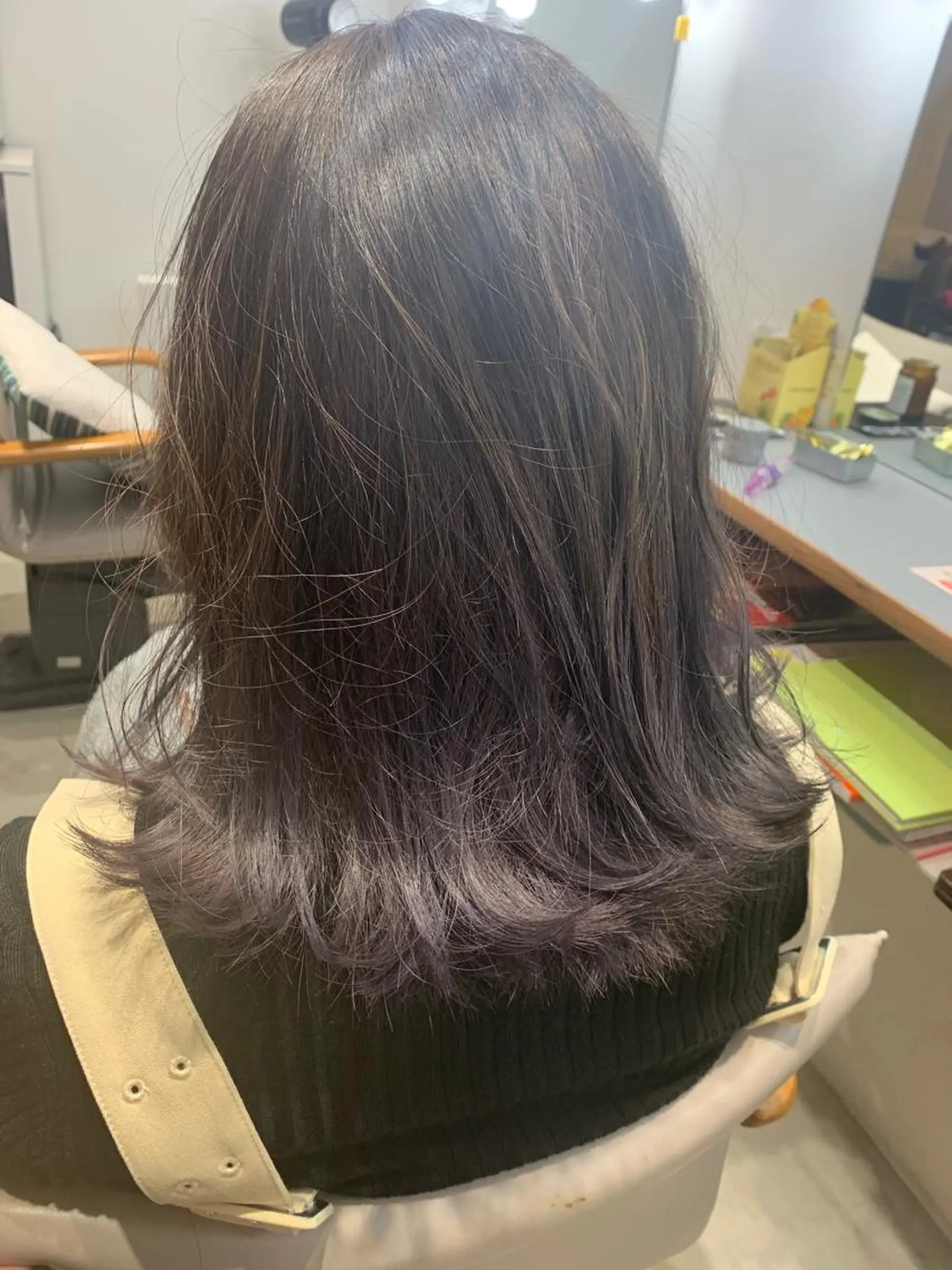 セミロング カラー ヘアアレンジ メンズ マツエク・マツパ ヘアカラー トリートメント カラーワールドカンナヘアーメゾン所属・北出 沙也加のマツエク・マツパデザイン