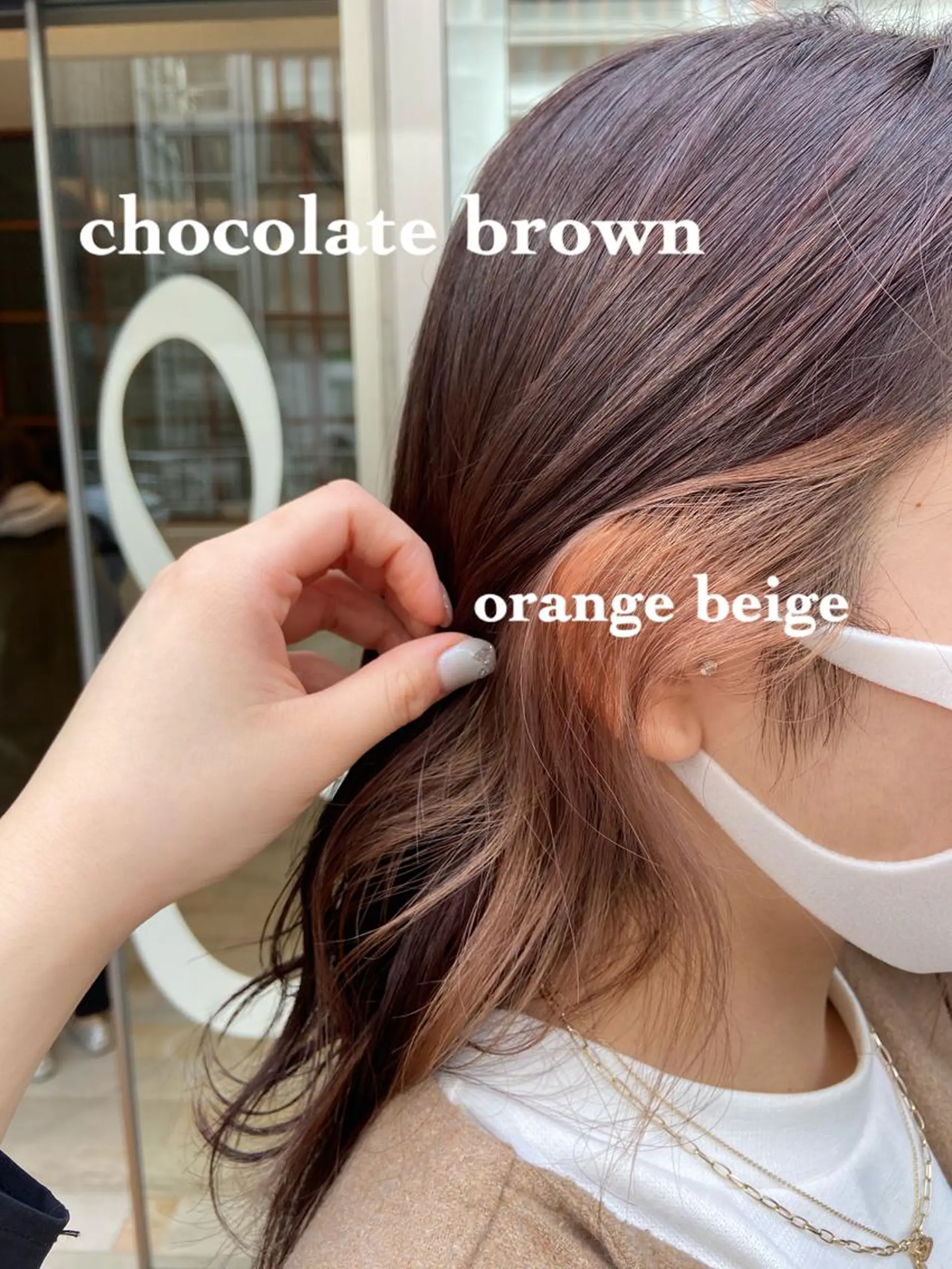 ミディアム ネイルモデル🐶 とみやまふうか ⭐️のネイルデザイン