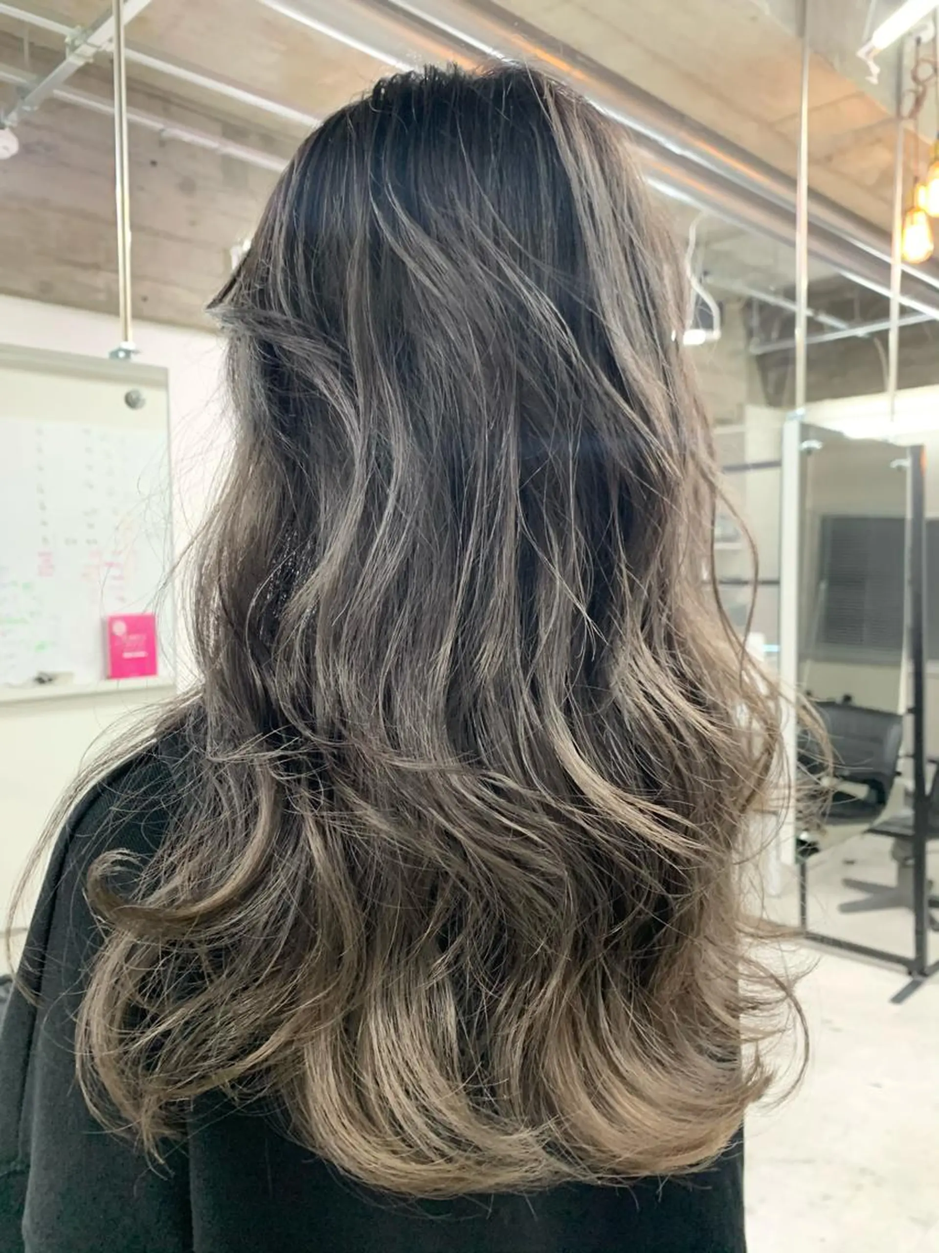 ロング カラー パーマ ヘアアレンジ メンズ キッズ ネイル マツエク・マツパ 架空〜KAQU〜所属・【clan】 NOGAMIのヘアスタイル