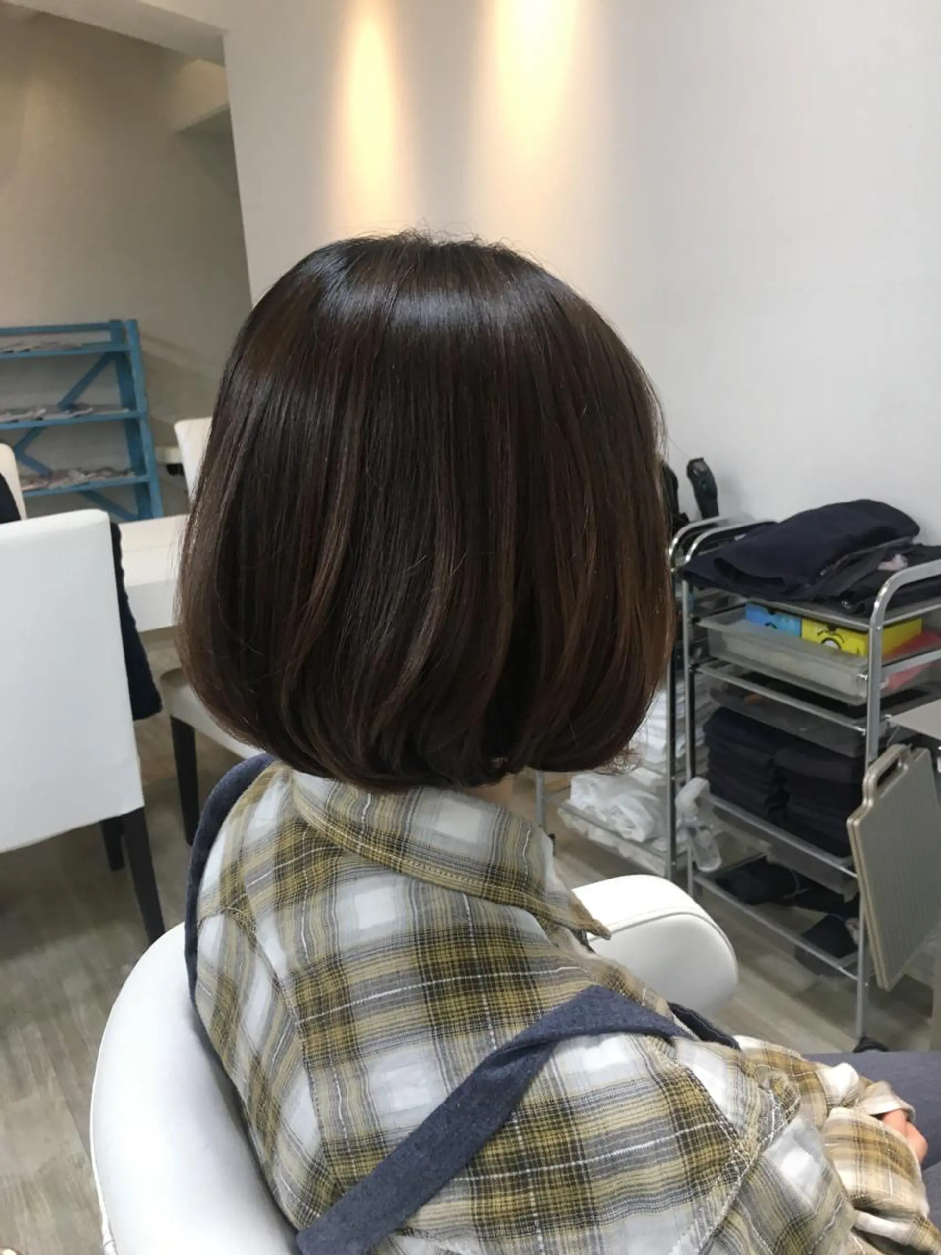 ミディアム ボブ カット トリートメント NATSUKI💟 EARTH二俣川のヘアスタイル