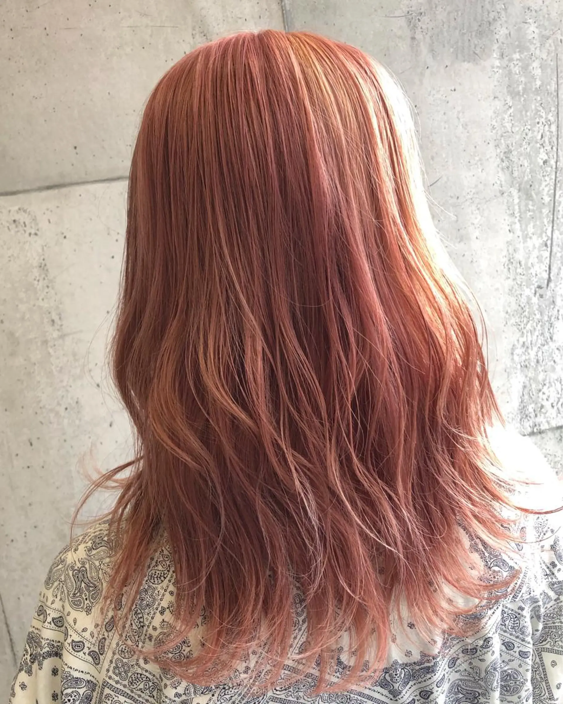 セミロング カラー hair  space Atoz所属・東 寛道のヘアスタイル