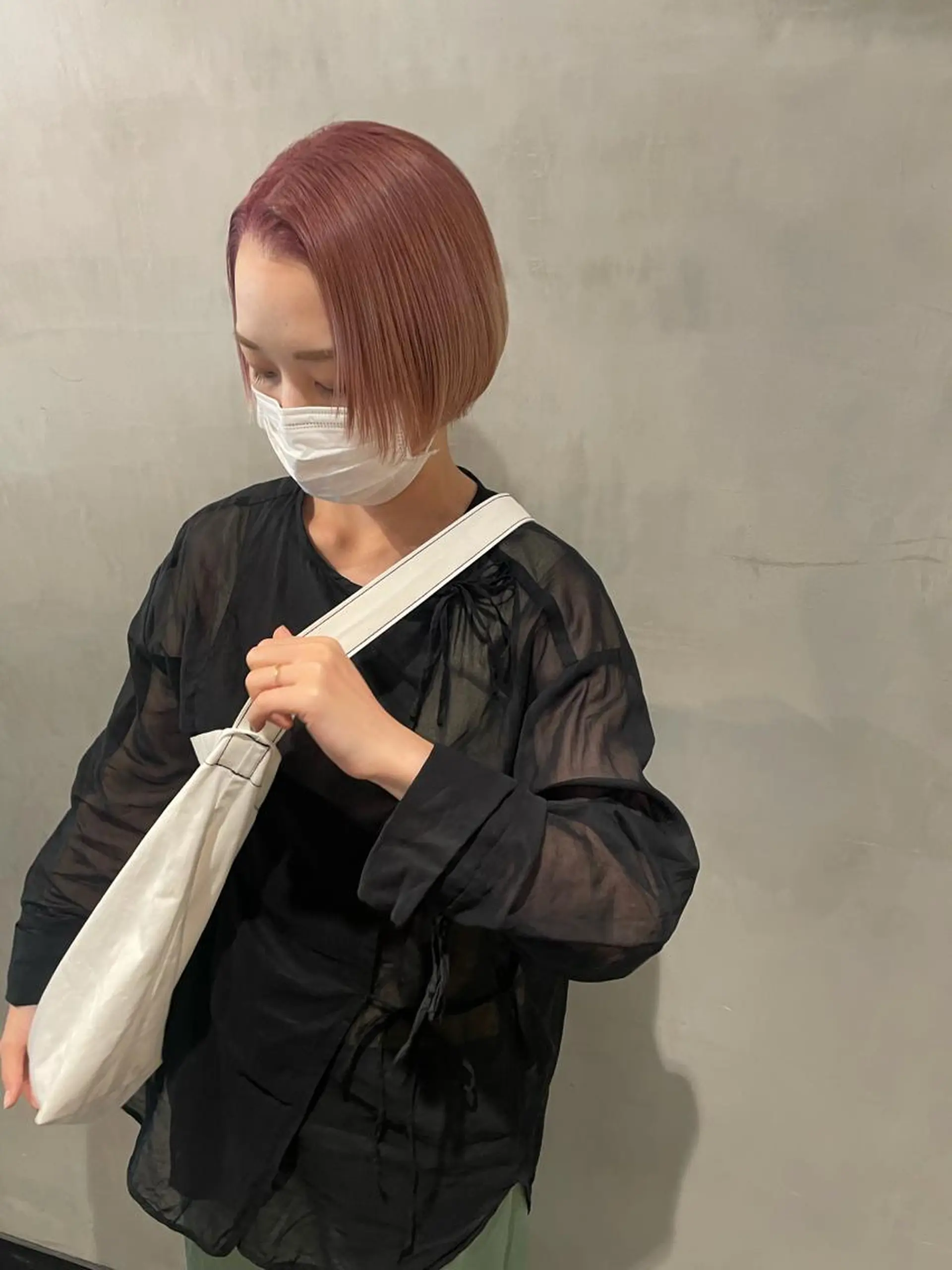 ショート カラー ヘアカラー トリートメント 優 作のヘアスタイル