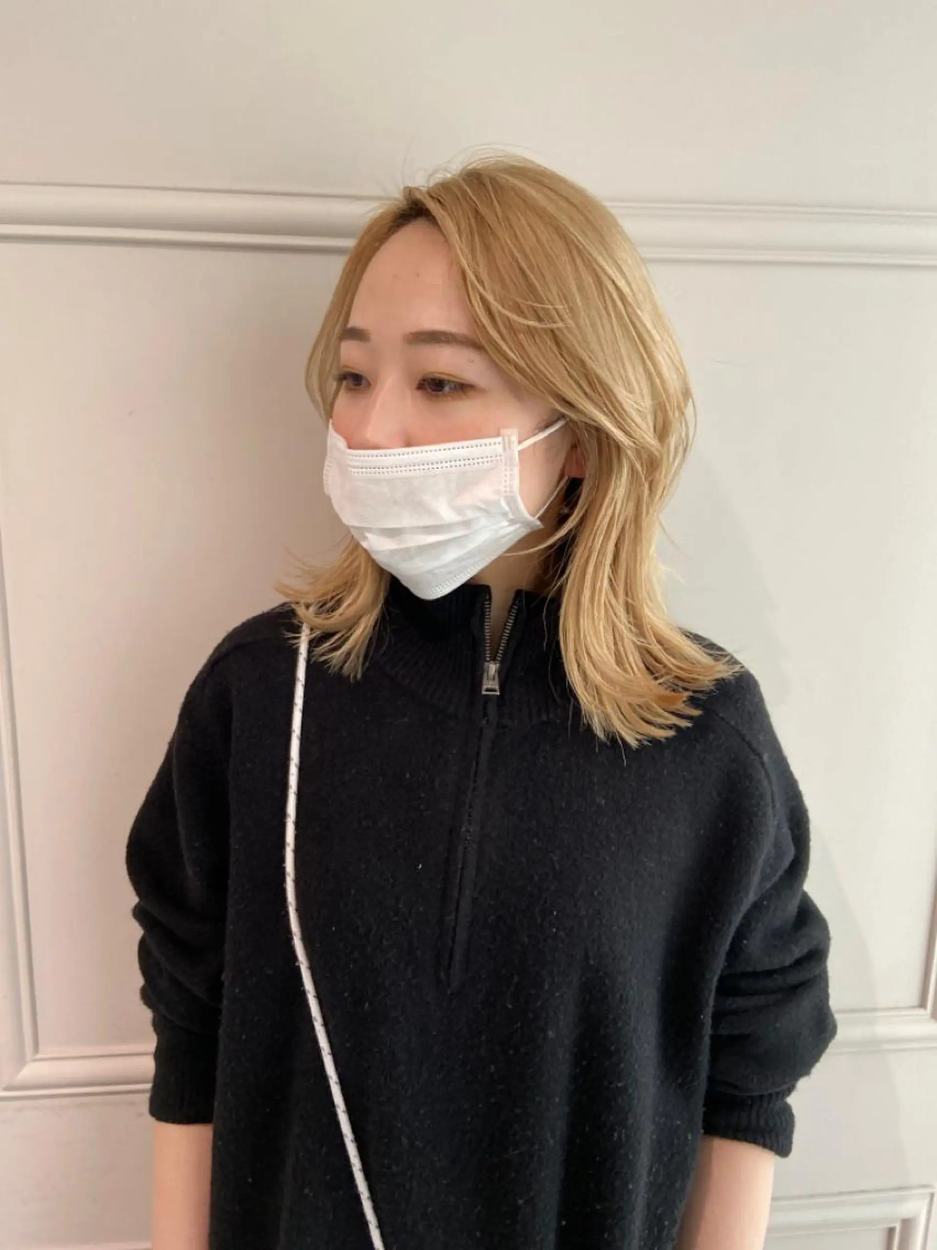 ロング くびれヘア 小顔カット AHNKISM所属・トレンドレイヤー/ 透明感カラーのヘアスタイル