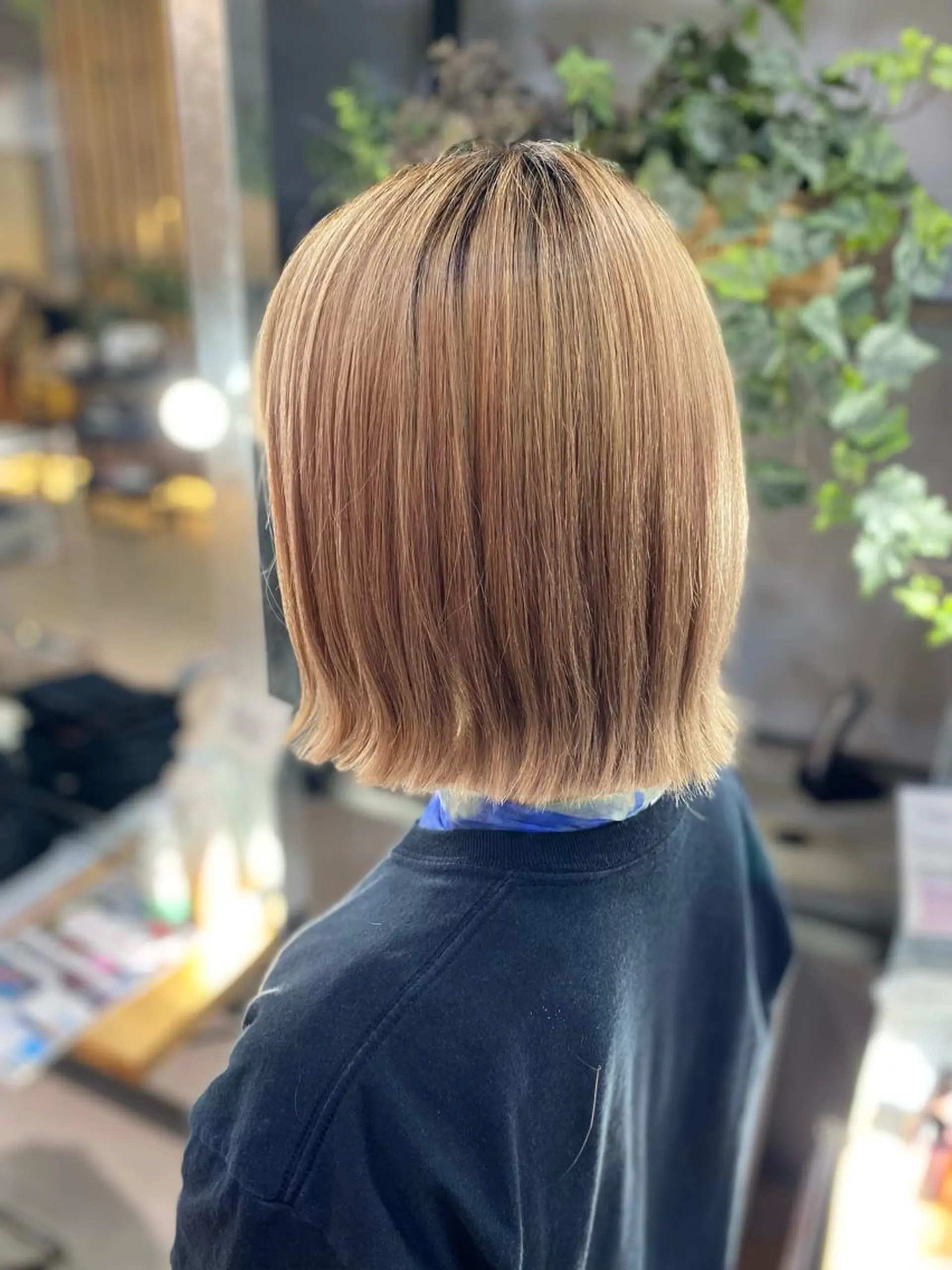 ショート 切りっぱなしボブ ボブ 伊藤 裕也のヘアスタイル