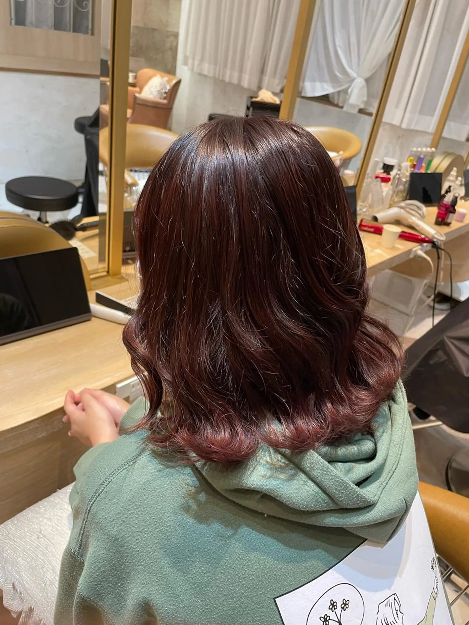 ミディアム カラー Ma chérie  by Lond所属・大西 天使のヘアスタイル