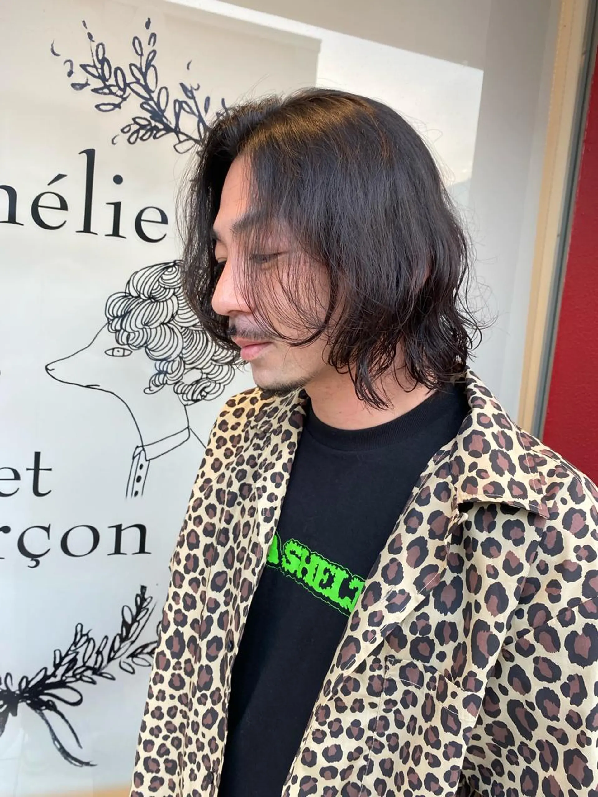 ミディアム メンズ カット パーマ トリートメント さこだ　しょうた 【副店長】のヘアスタイル
