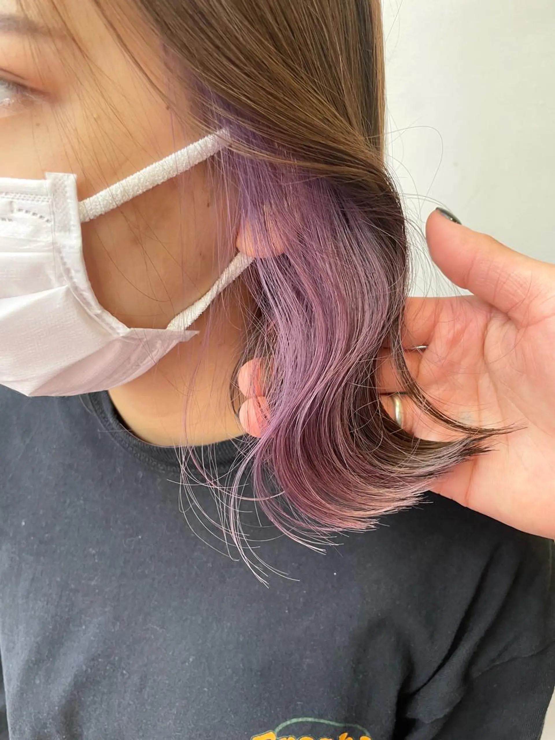 ショート カラー ヘアカラー トリートメント ヘッドスパ 【店長】インナー指名 No.1戸塚優思のヘアスタイル
