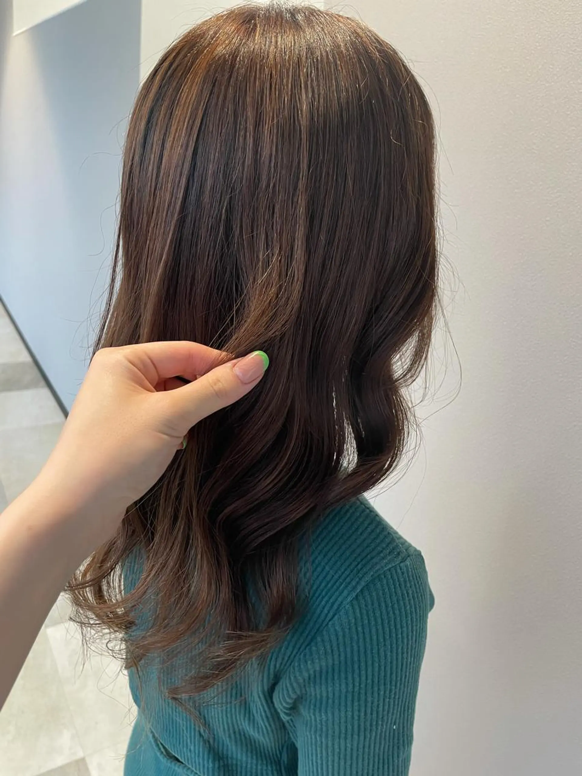 ミディアム カラー リルフェアリー 磐田店のヘアスタイル