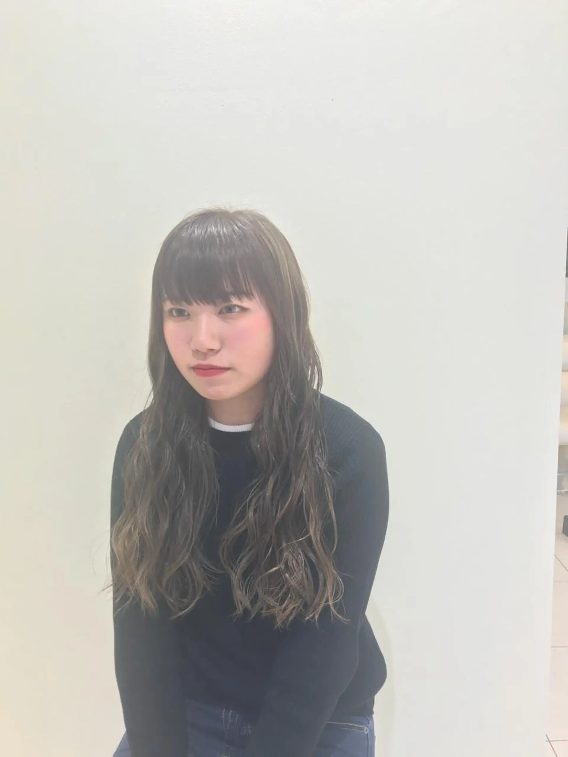 セミロング カラー カット トリートメント D.log 大和西大寺店所属・川崎 雅大のヘアスタイル