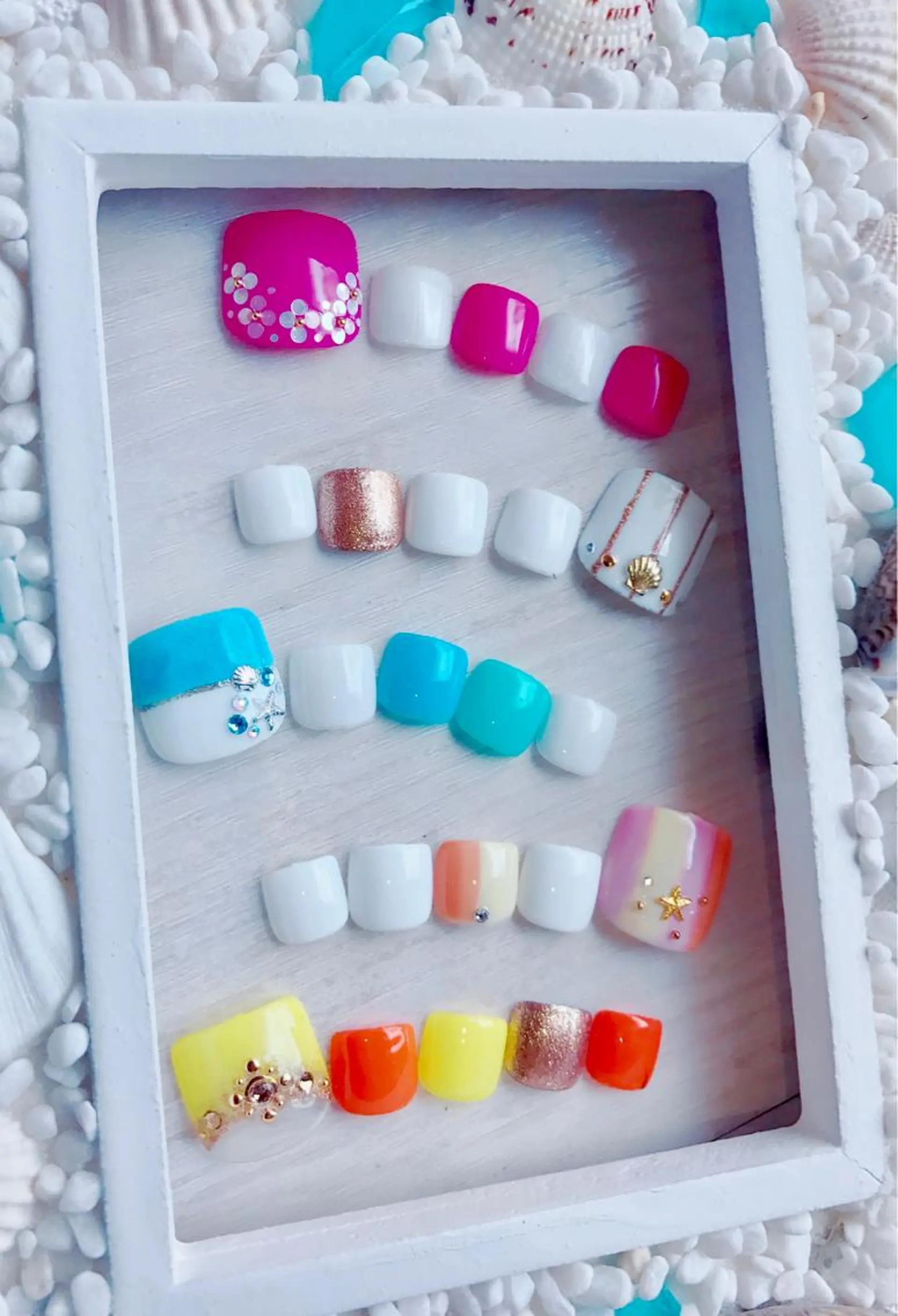 ネイル フットネイル ジェルネイル M's nail所属・M's nail ..のネイルデザイン