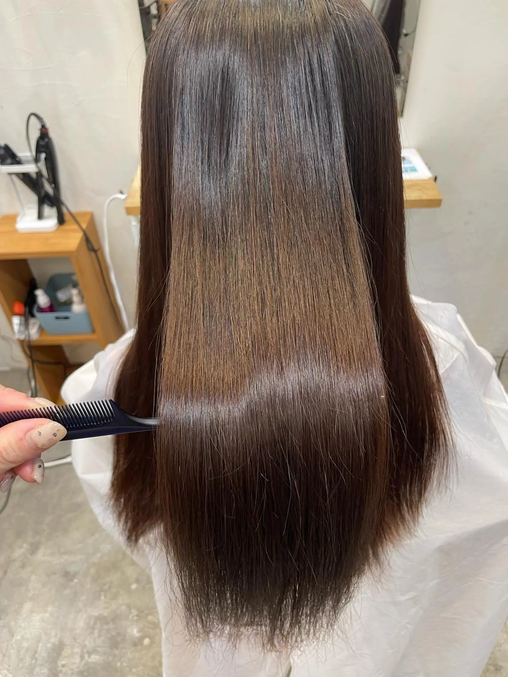 ロング ショートカット いちば　ゆなのヘアスタイル