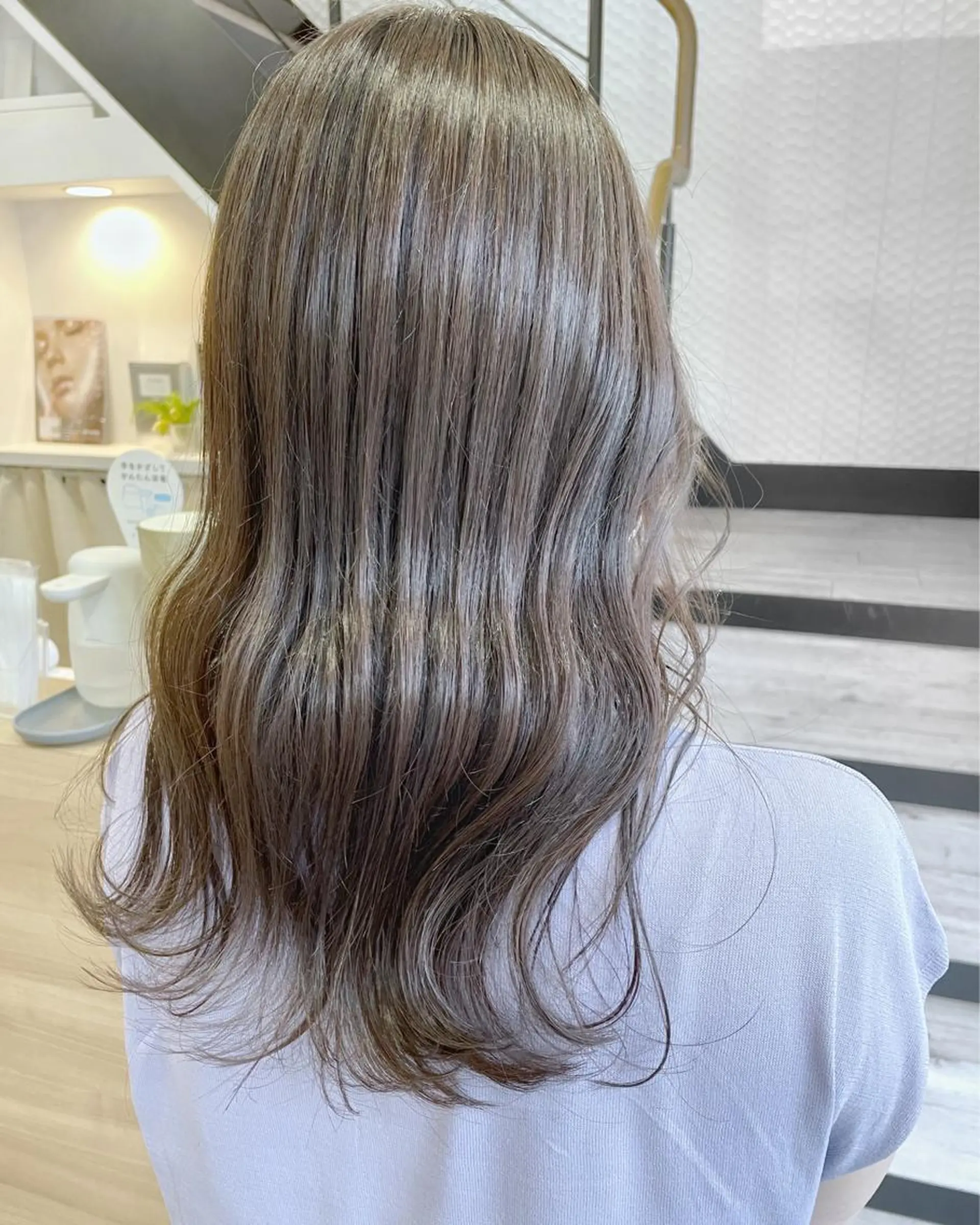 セミロング カット ヘアカラー トリートメント 高尾亮輔/ AVANCE難波店のヘアスタイル