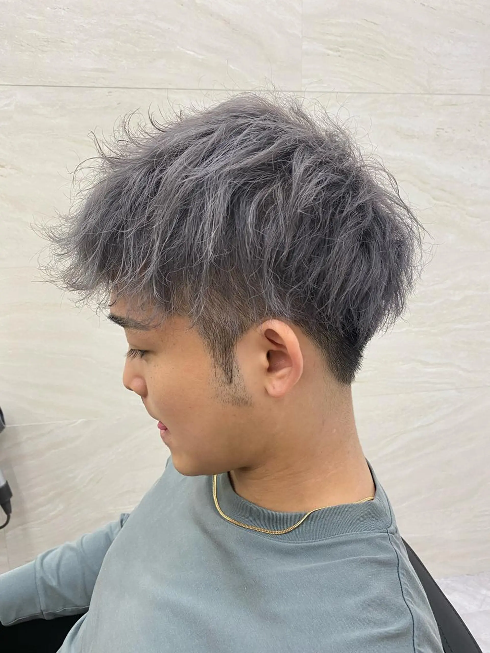 ショート メンズ カット ヘアカラー モテ髪💛美髪矯正 ✨艶髪特化🫧山根のヘアスタイル