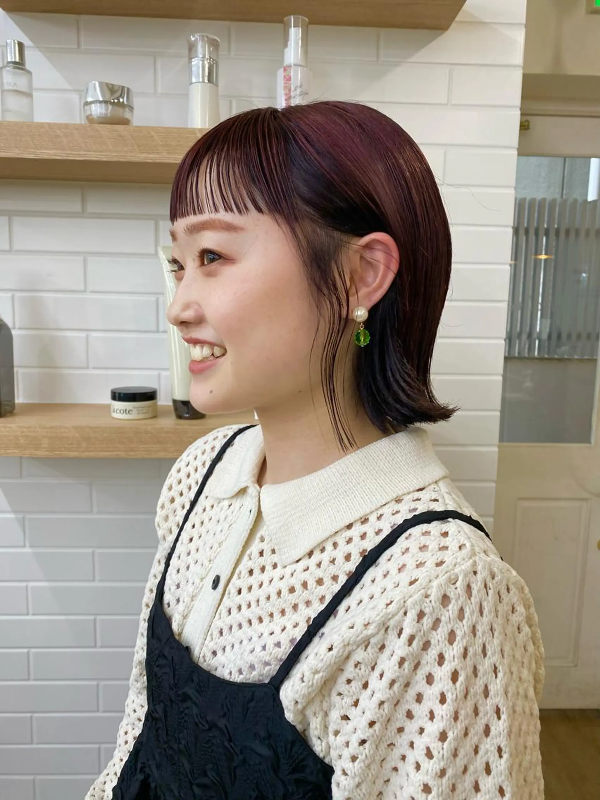 ショート カラー 似合わせスタイリスト 🌙ｃｈｉｎａｒｉのヘアスタイル