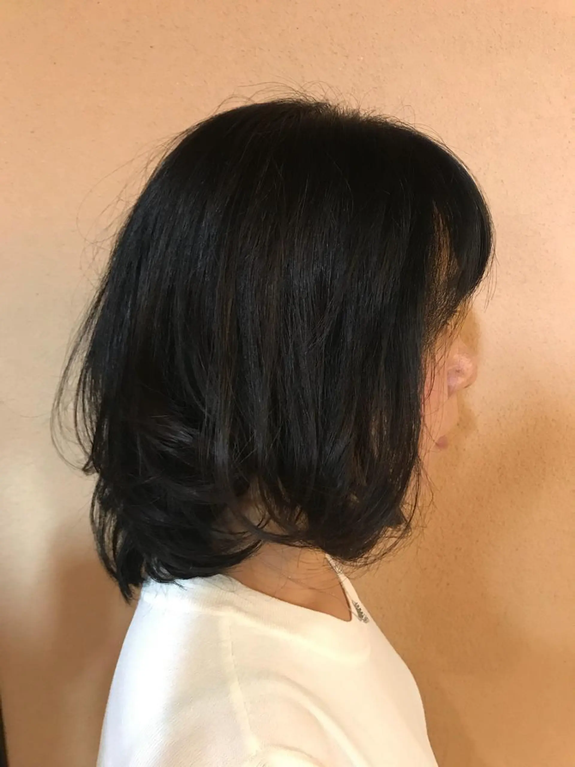 ミディアム カラー パーマ ❣️ふんわりレイヤー 艶髪縮毛矯正❣️金山のヘアスタイル