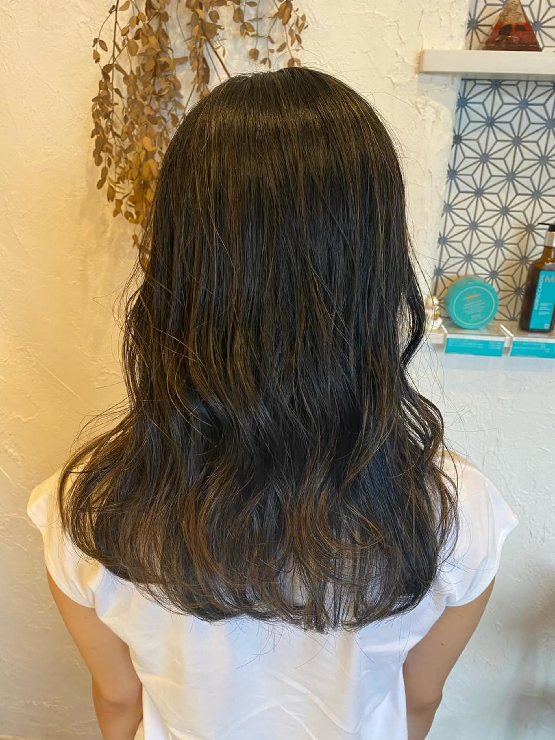 セミロング カラー パーマ ヘアアレンジ メンズ キッズ ネイル 美容室 ソンリエのヘアスタイル