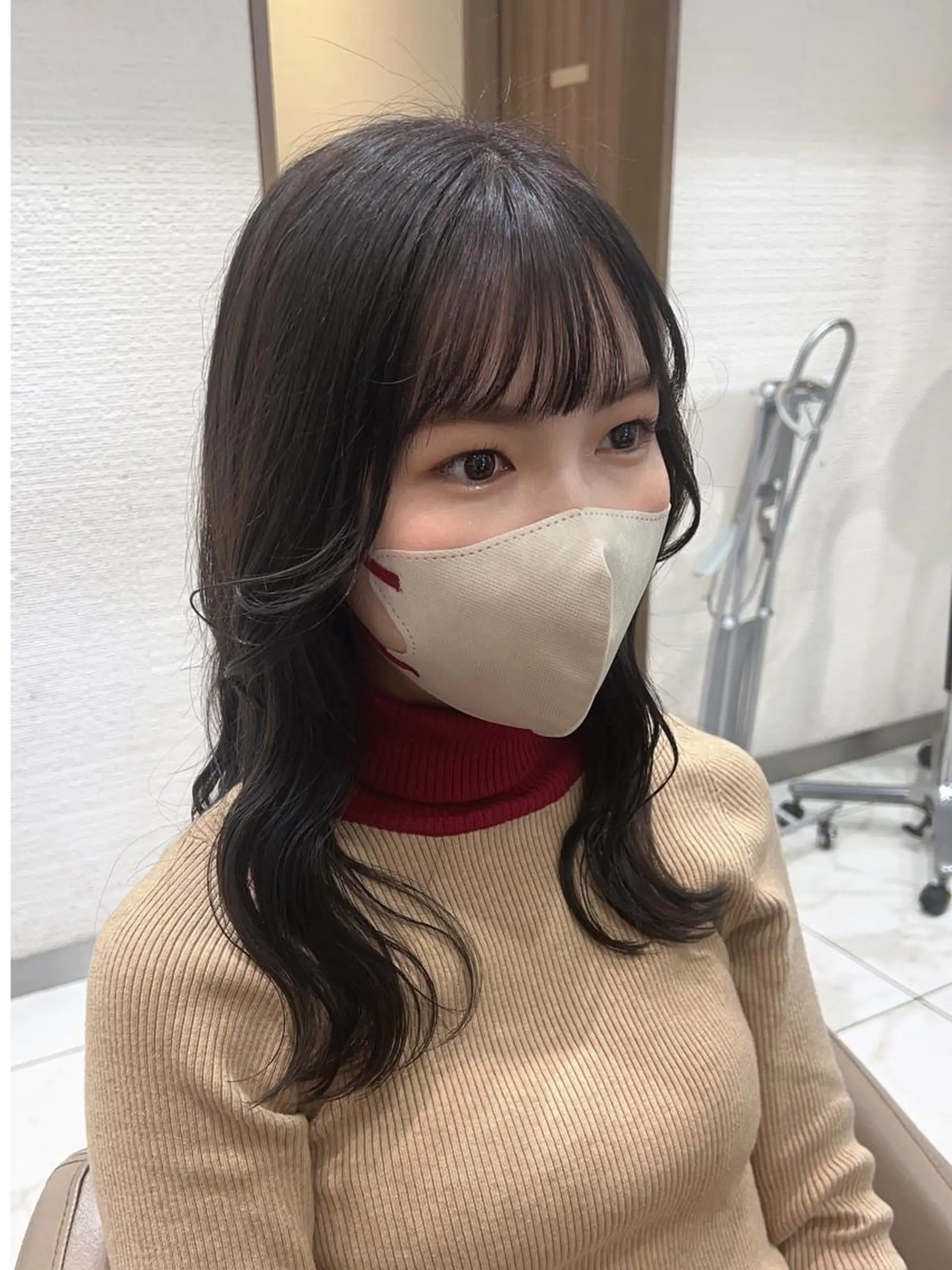 ロング カラー 顔周り🇰🇷韓国 レイヤー/いづみ💞のヘアスタイル