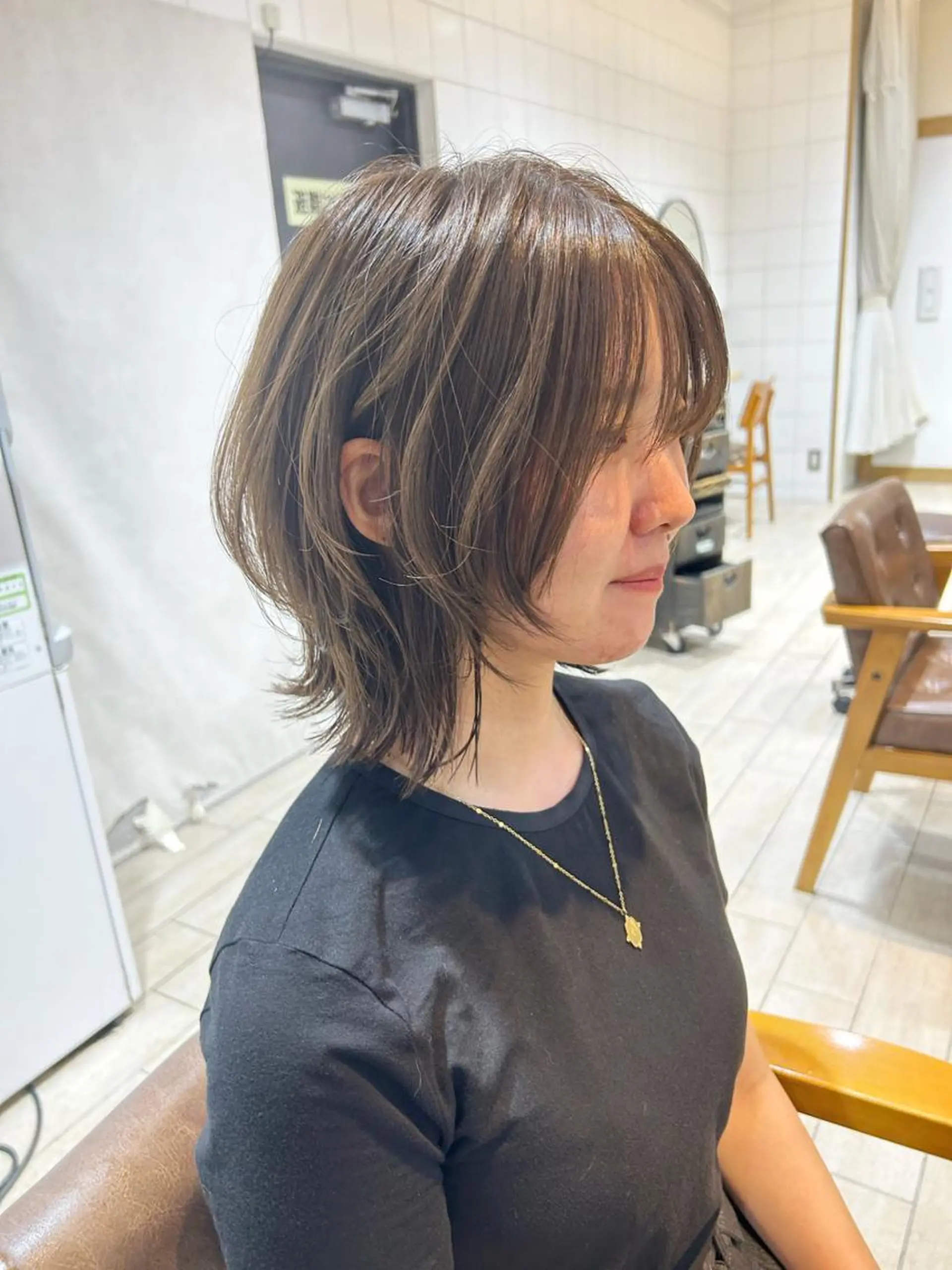 ミディアム カット ヘアカラー Ami 🕊‎✨のヘアスタイル