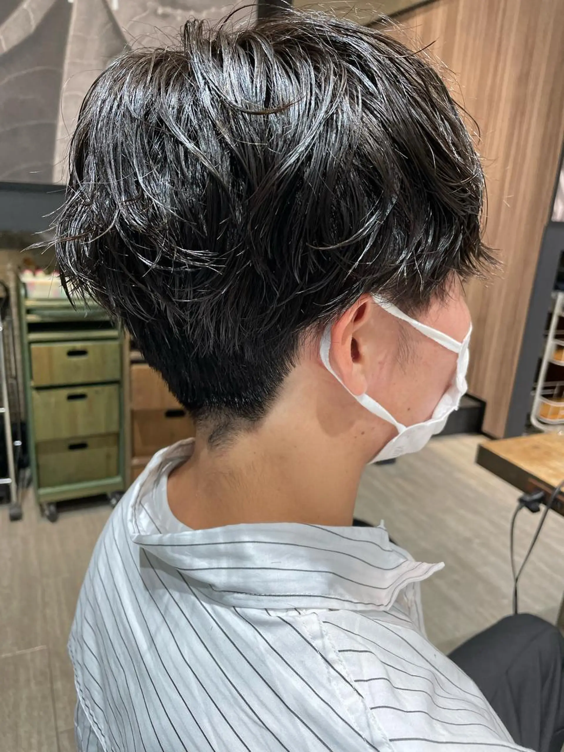 ショート ヘアカラー 🌈トップデザイナー 金沢駅近nanamiのヘアスタイル