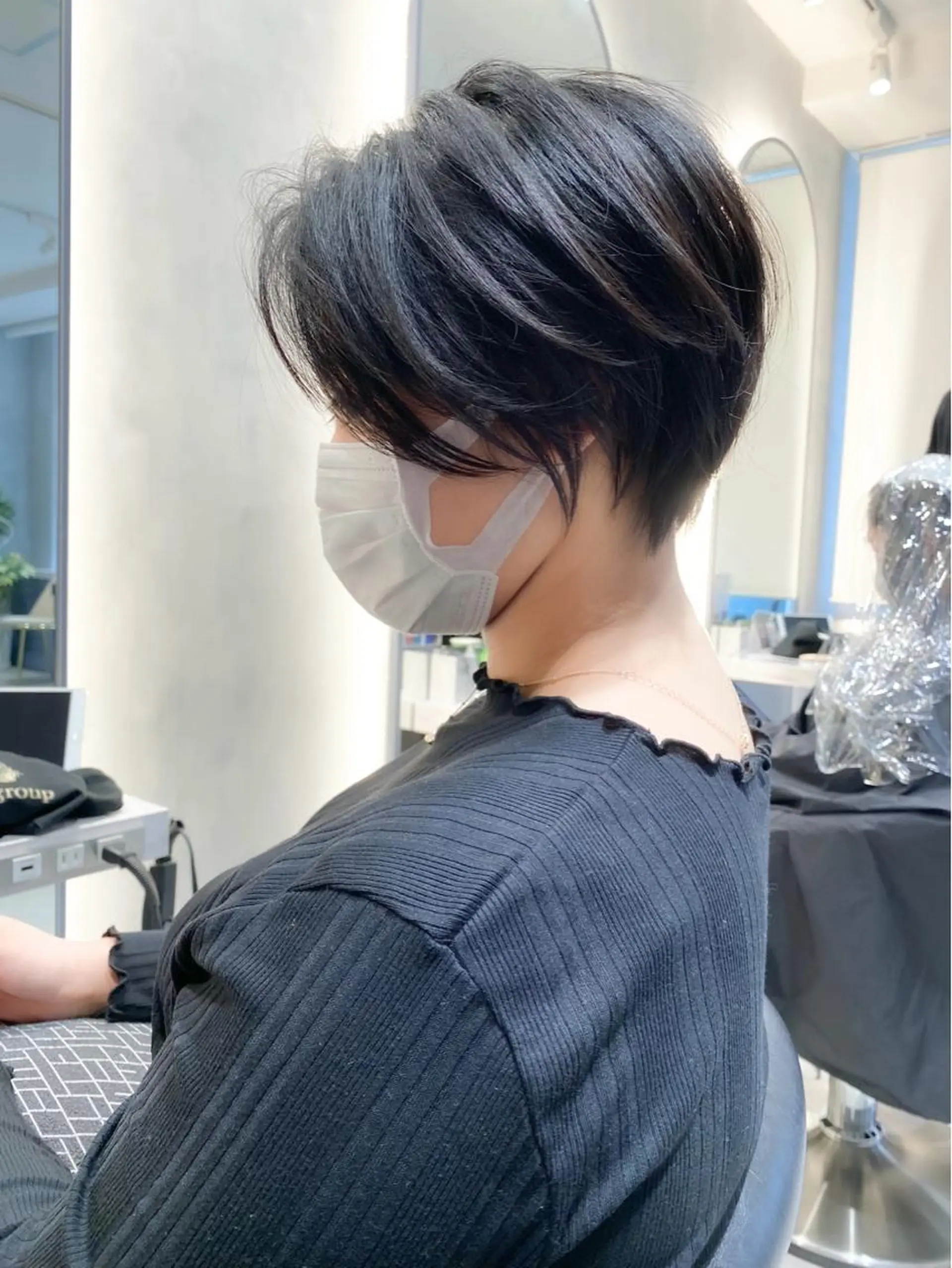 ショート ショートボブ ボブ ショートヘア カット ショート ショートボブ斉藤航人のヘアスタイル