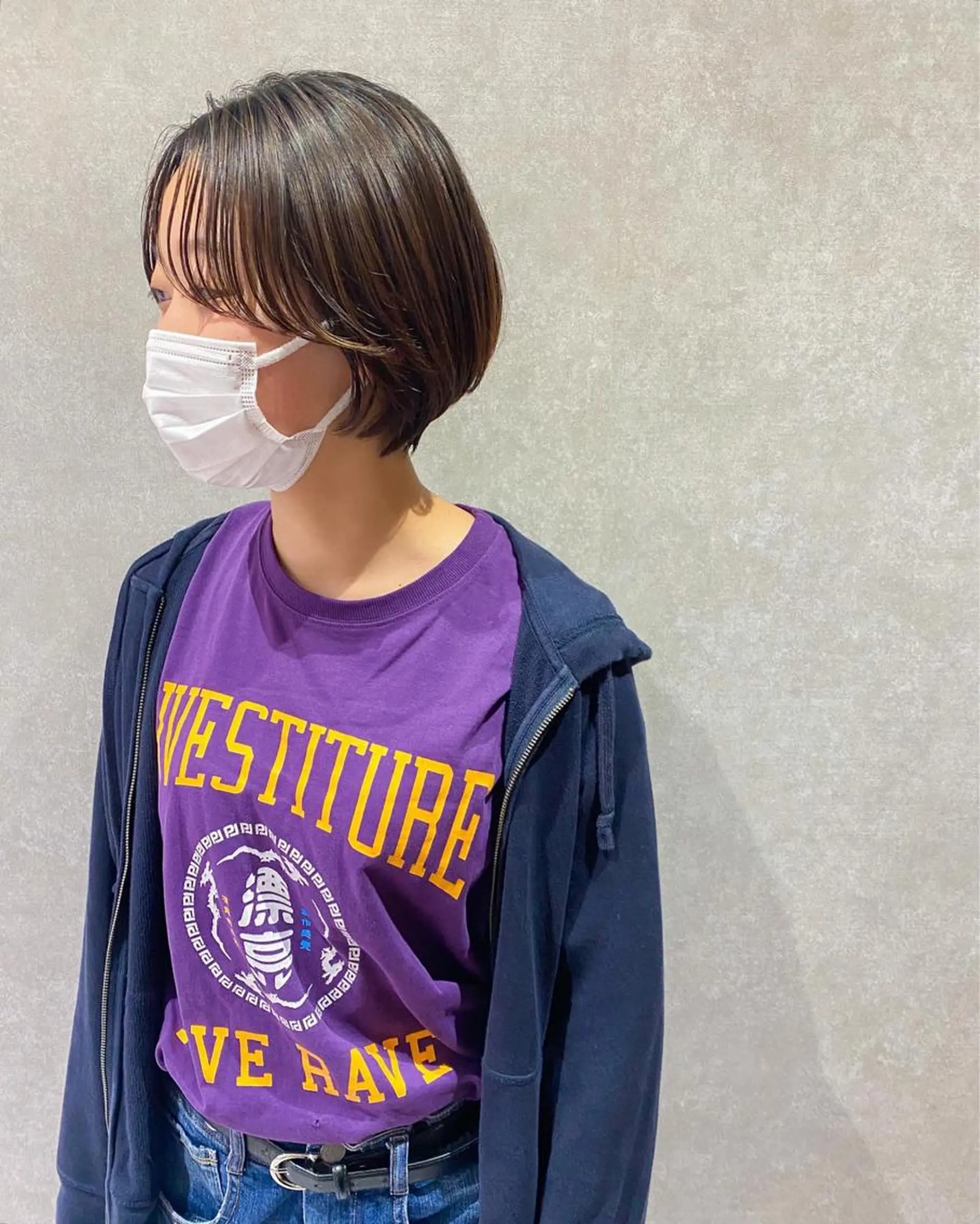 ショート カラー 韓国風デザイン 💐MIZUKI💐のヘアスタイル