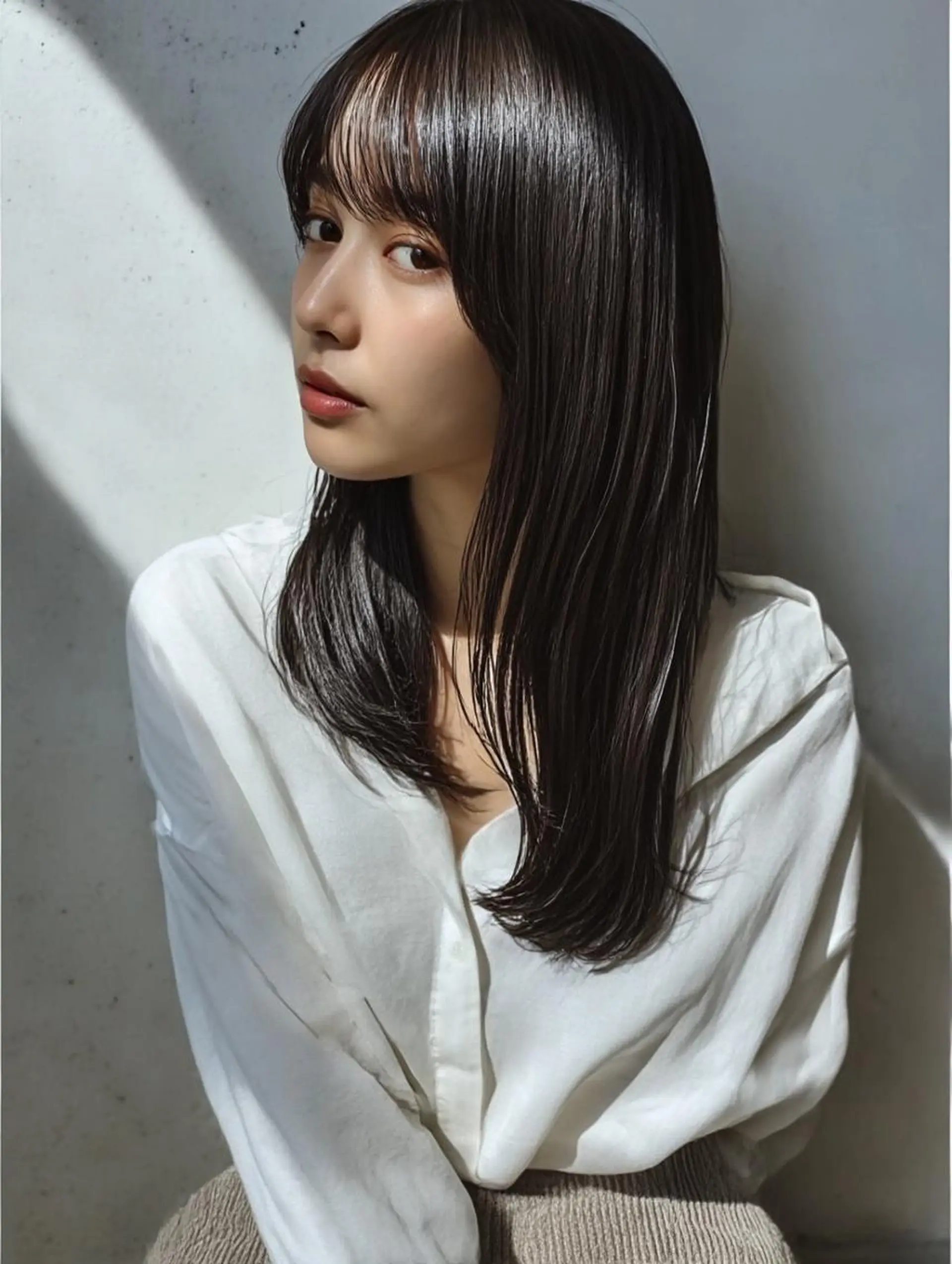 ミディアム TELAHAIR 髪質改善特化型サロンのヘアスタイル