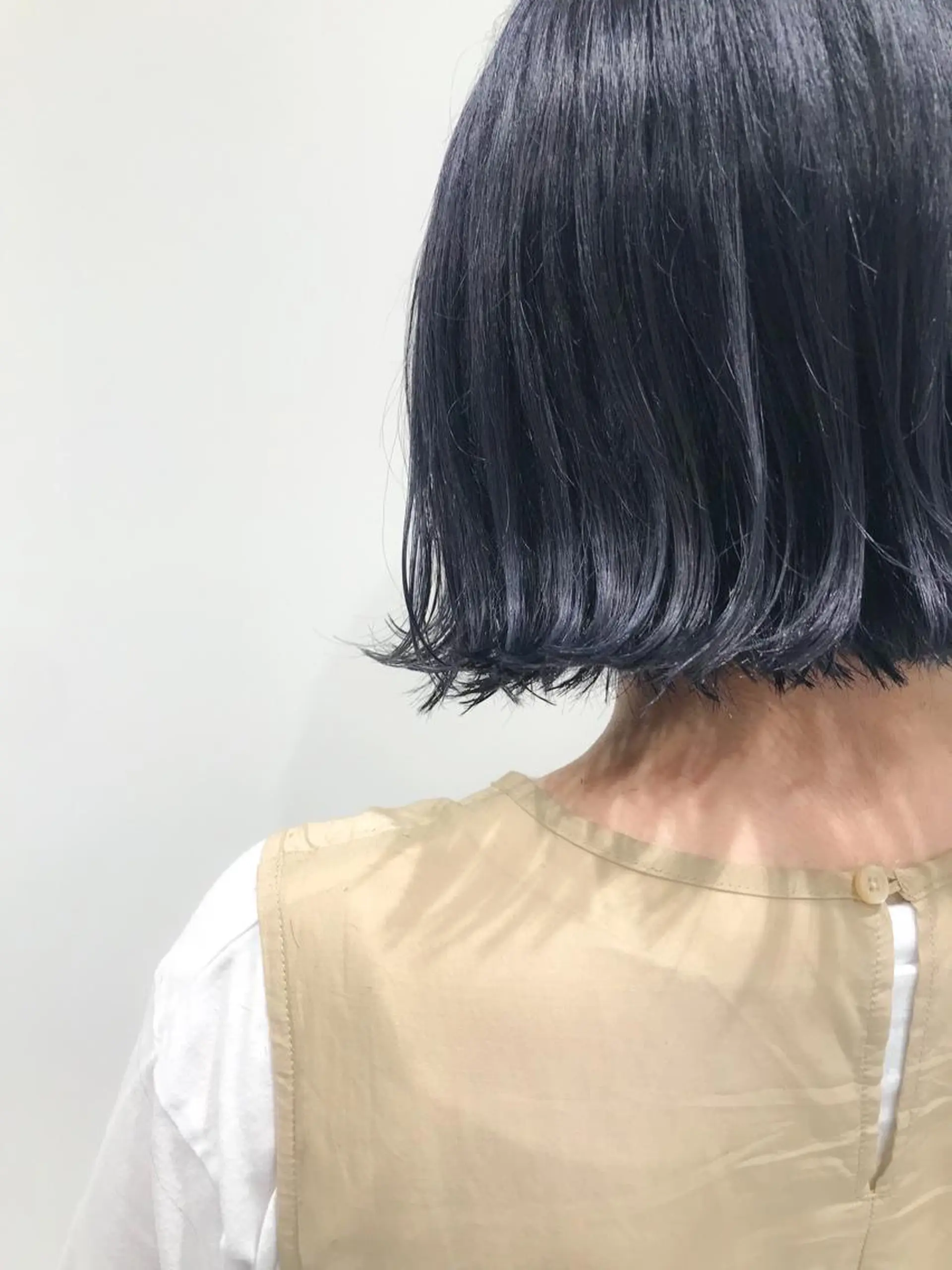 ショート カラー ヘアアレンジ ネイビーカラー 特別モデル価格 タカシマイッセイのヘアスタイル