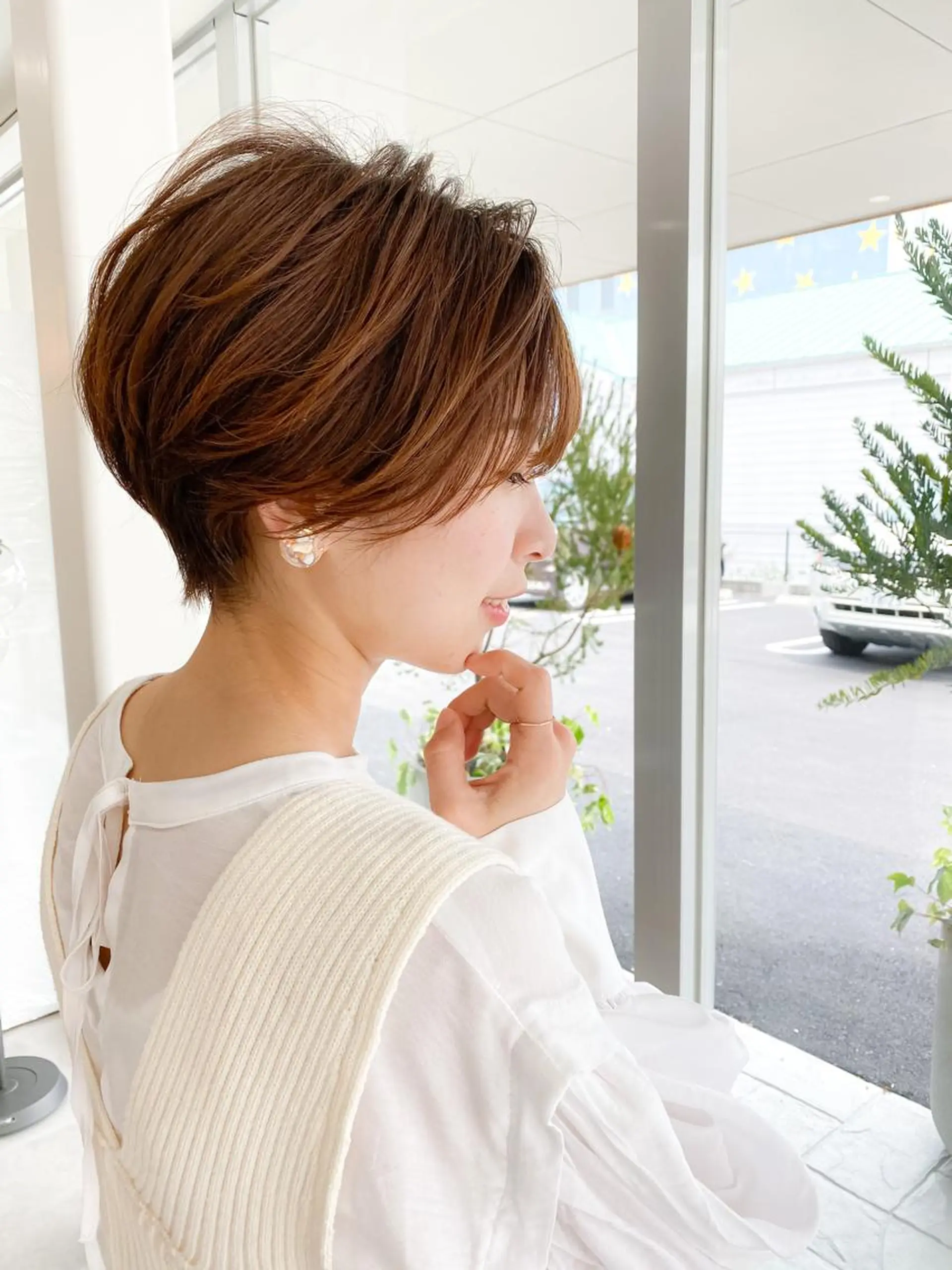 ショート くびれヘア ショートヘア 【ショートスタイル】 志波李空のヘアスタイル