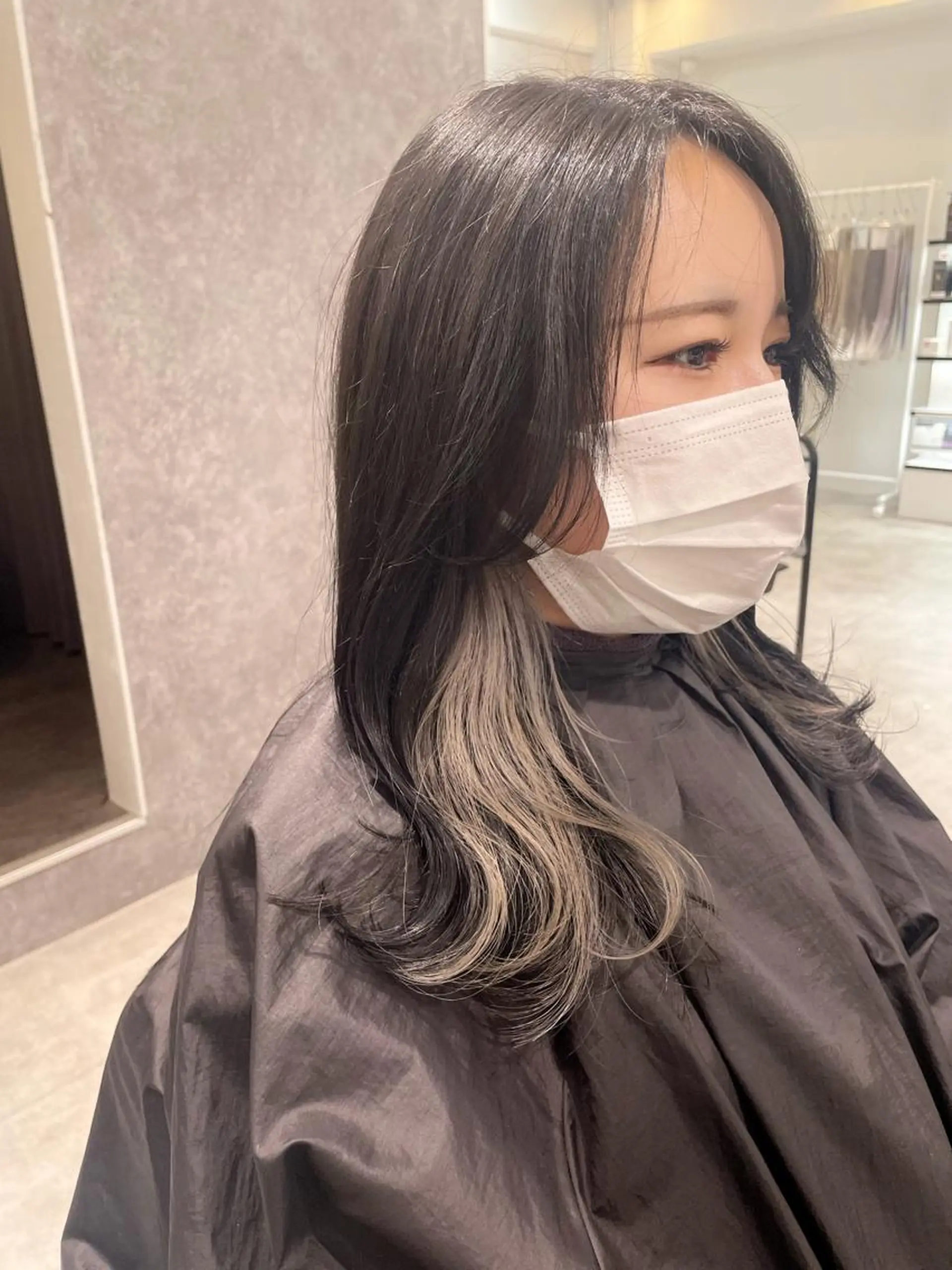 セミロング カラー 田中大星 /ボブ 縮毛矯正のヘアスタイル