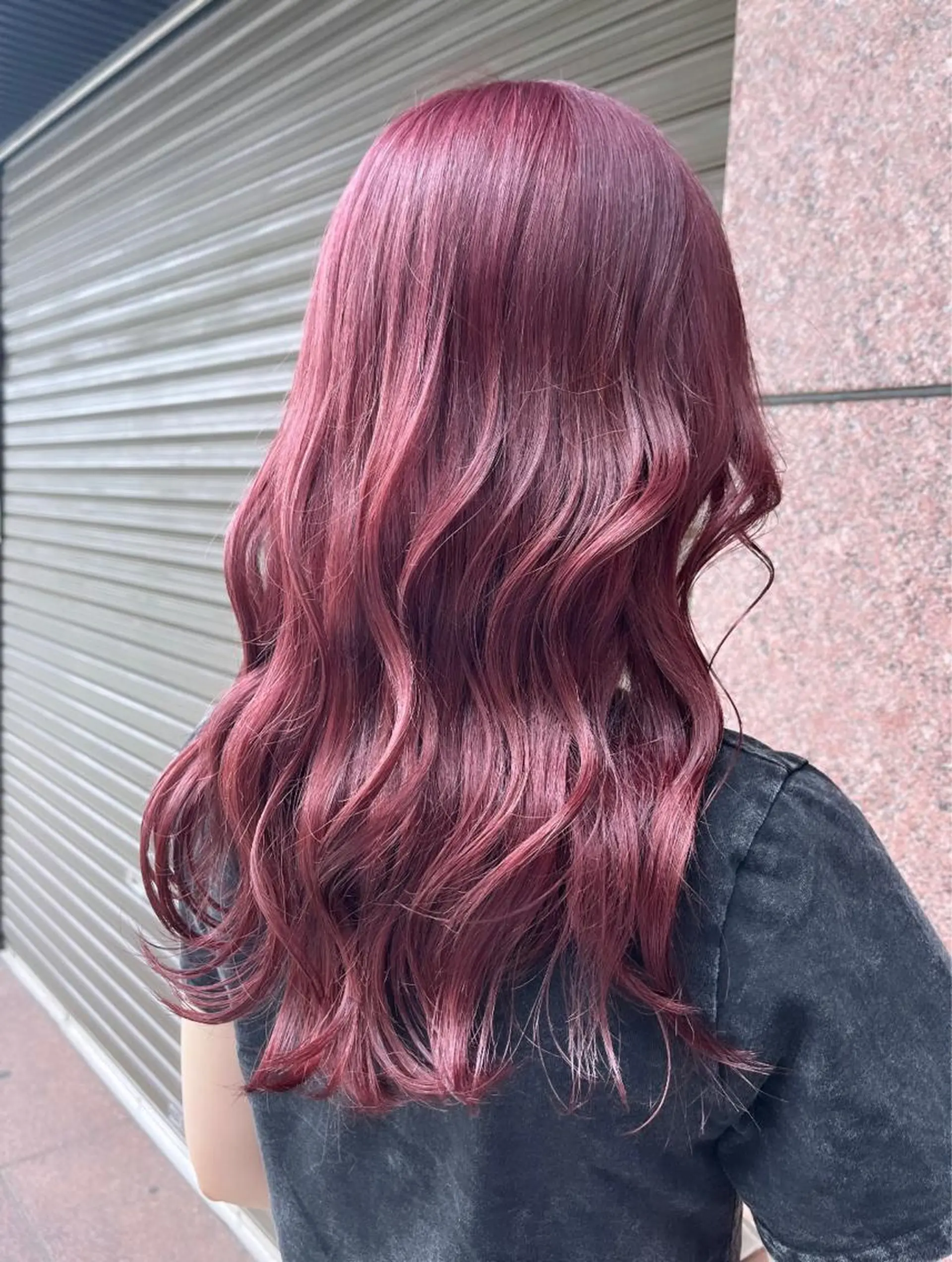 ロング カラー ヘアカラー ハイトーンヘアセット 🦋yuri🦋のヘアスタイル