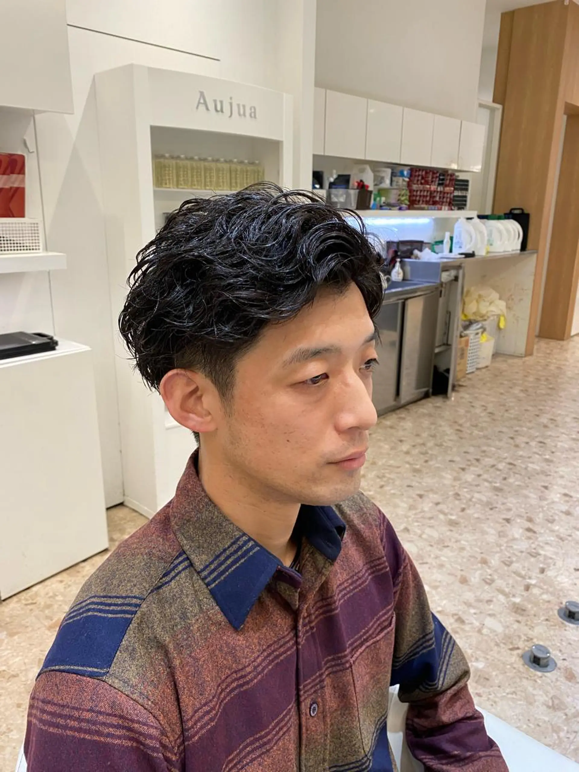 パーマ メンズ KING of hair byNOISM所属・京都メンズ特化✨ No. 1/ユウキのヘアスタイル