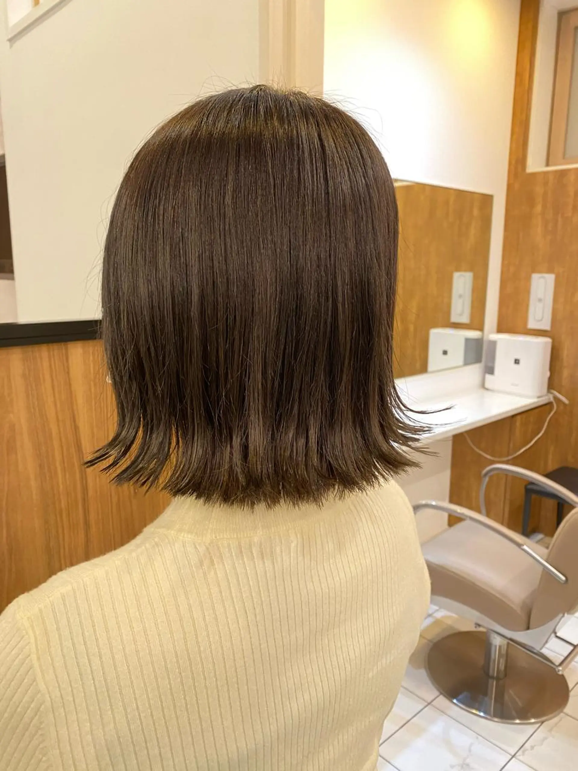 ミディアム カラー 門崎未依/レイヤー/ メンズカット🪿のヘアスタイル