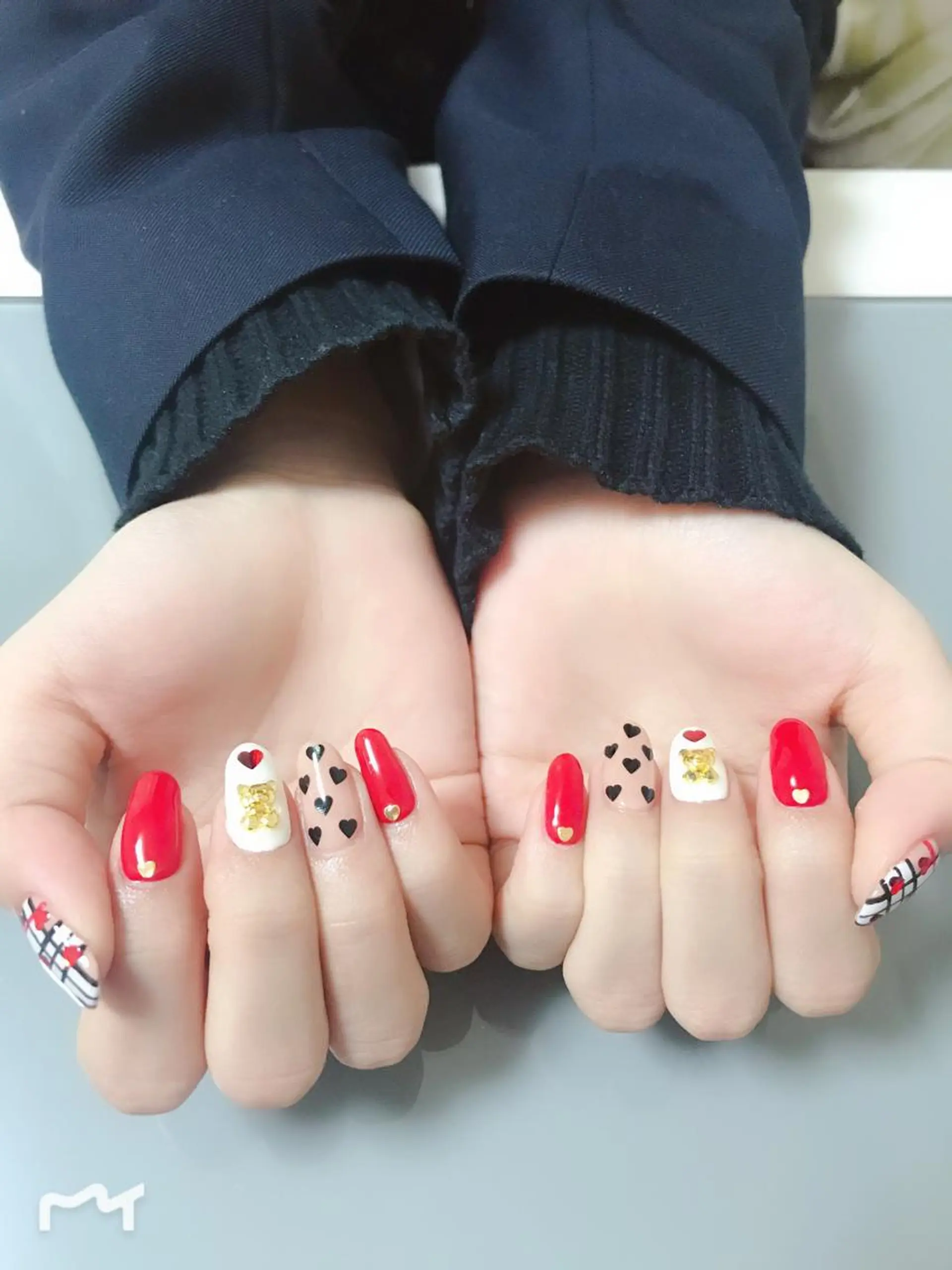 ネイル 持ち込み ハンドネイル Masuko Yasukaのネイルデザイン