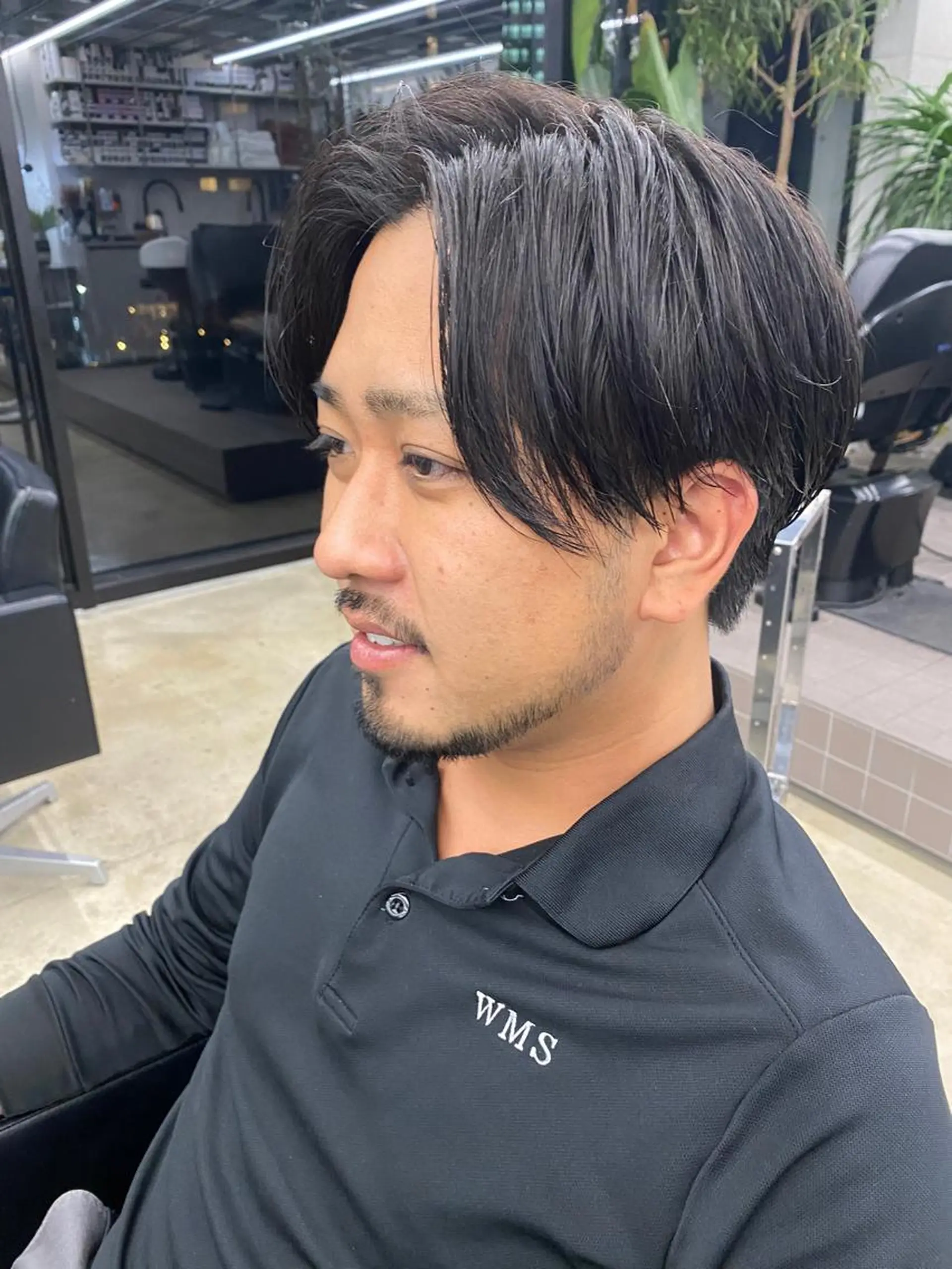 ショート メンズ カット ダブルカラー/ ケアブリーチ/クニトのヘアスタイル