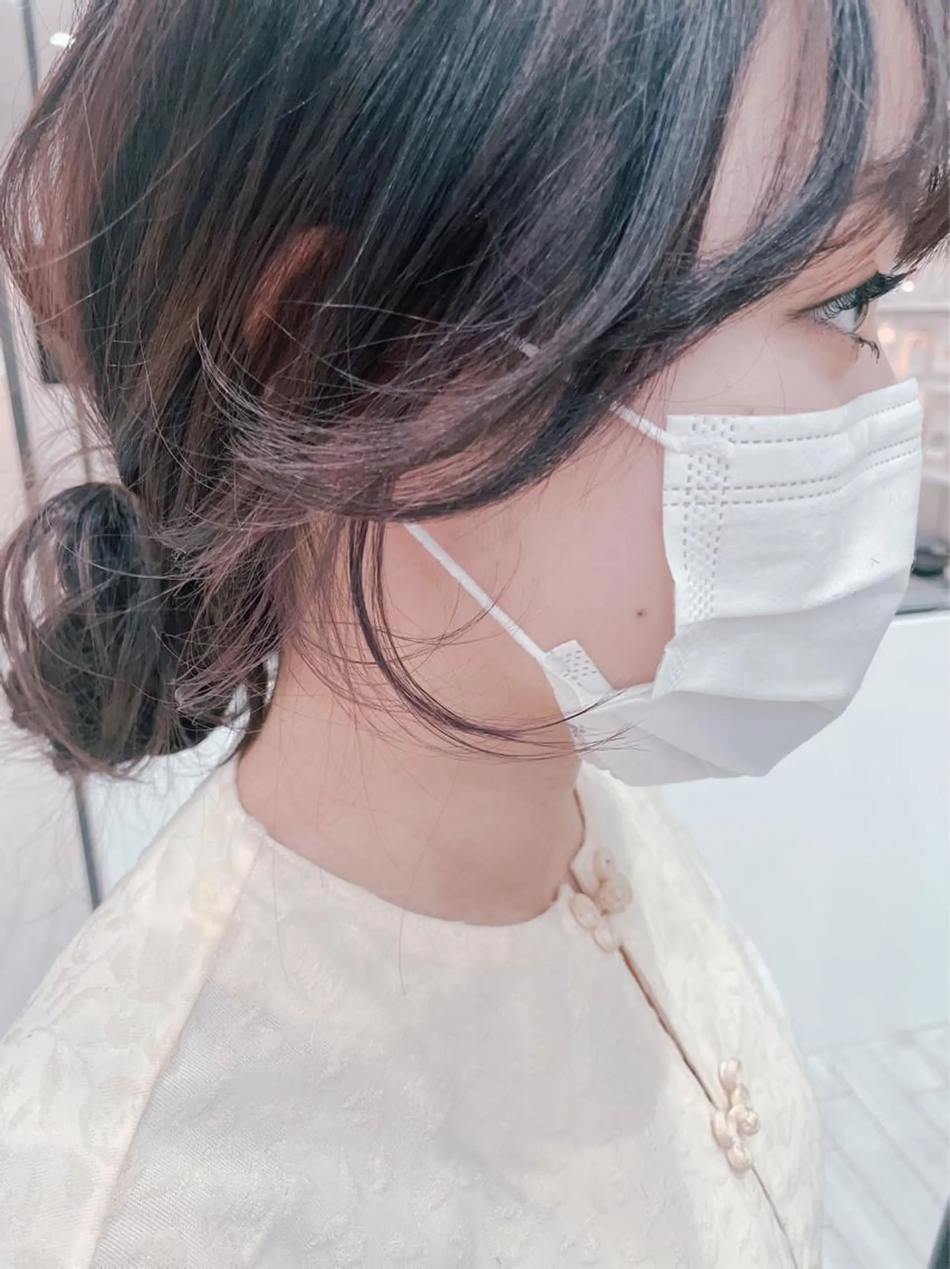 セミロング カラー saito (8/31まで在籍)のヘアスタイル