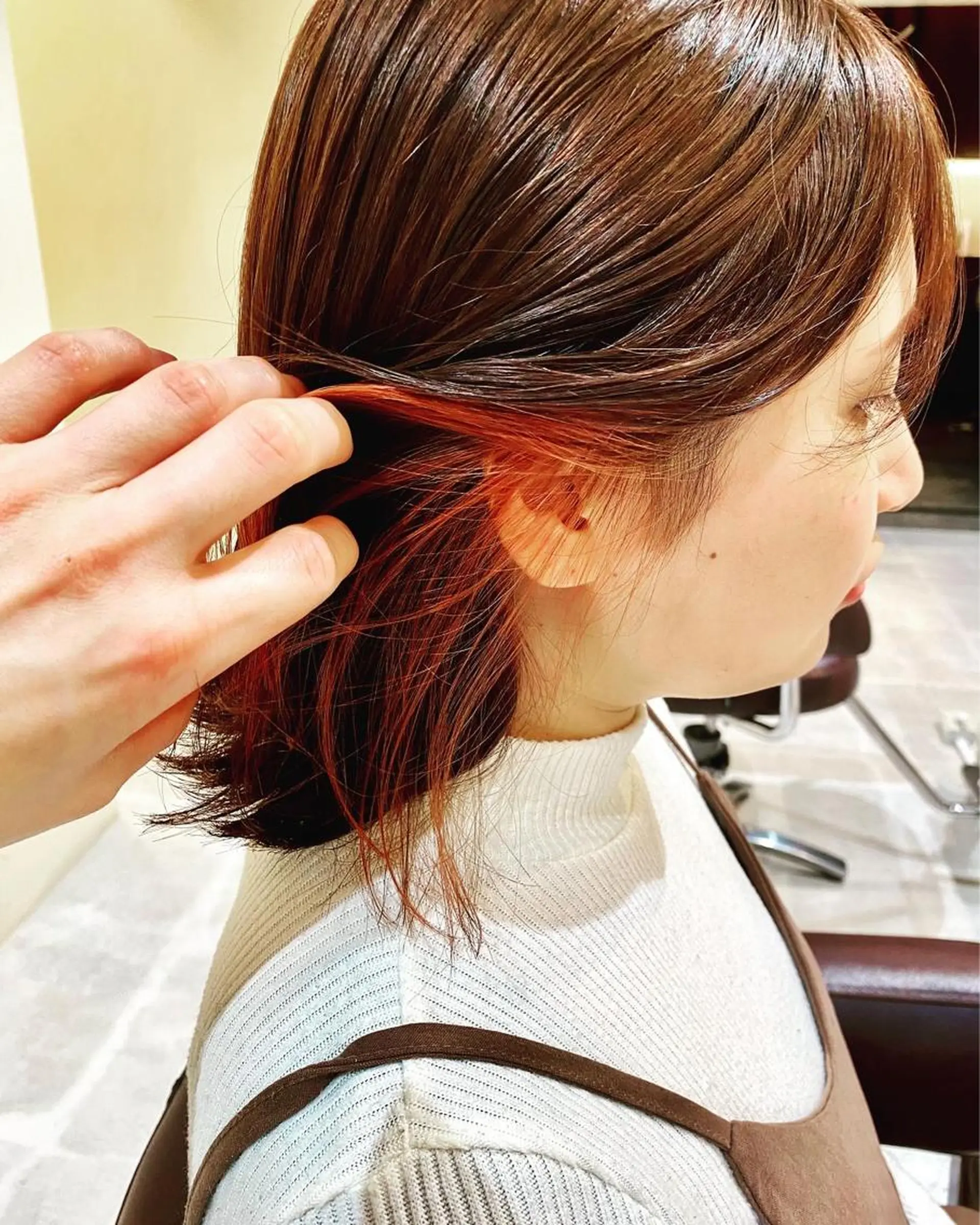ミディアム hairdressing salon　mulum所属・代表Masa 久屋大通駅30秒のヘアスタイル