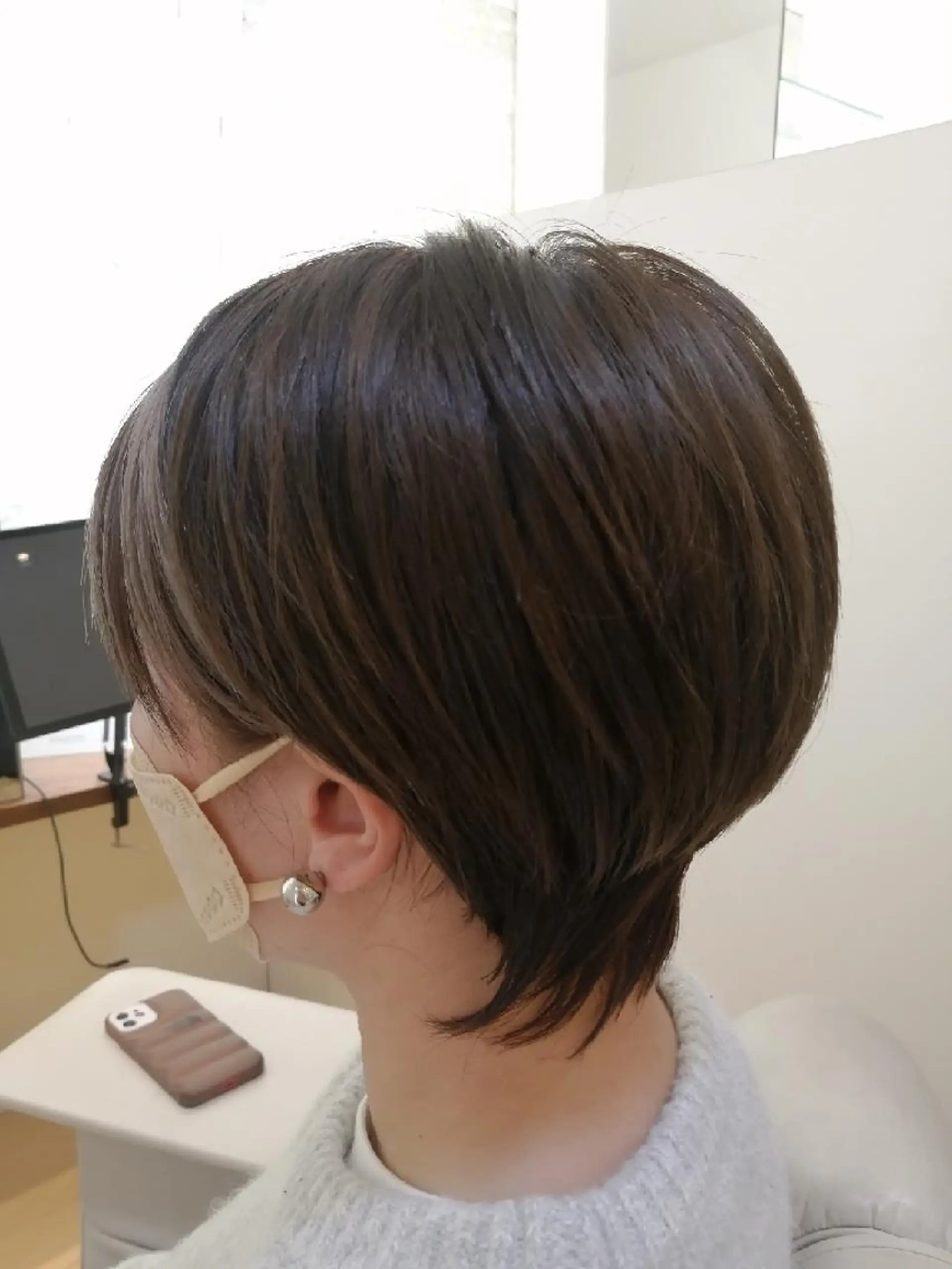 ショート ショートヘア ウルフカット カット ヘアカラー 鈴木 さやかのヘアスタイル